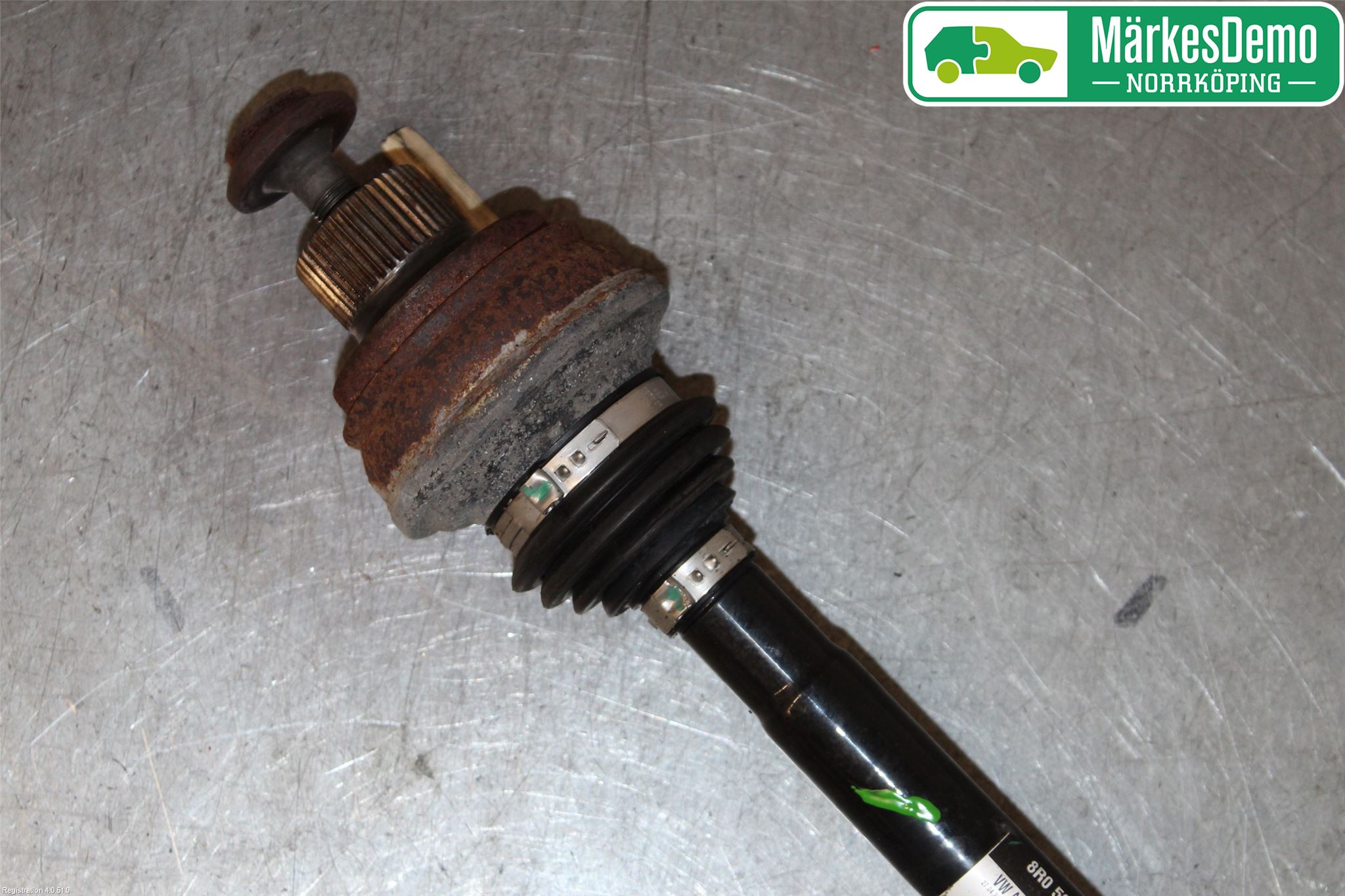 Audi A6 ALLROAD 12-18 Drivaxel Bak Vänster