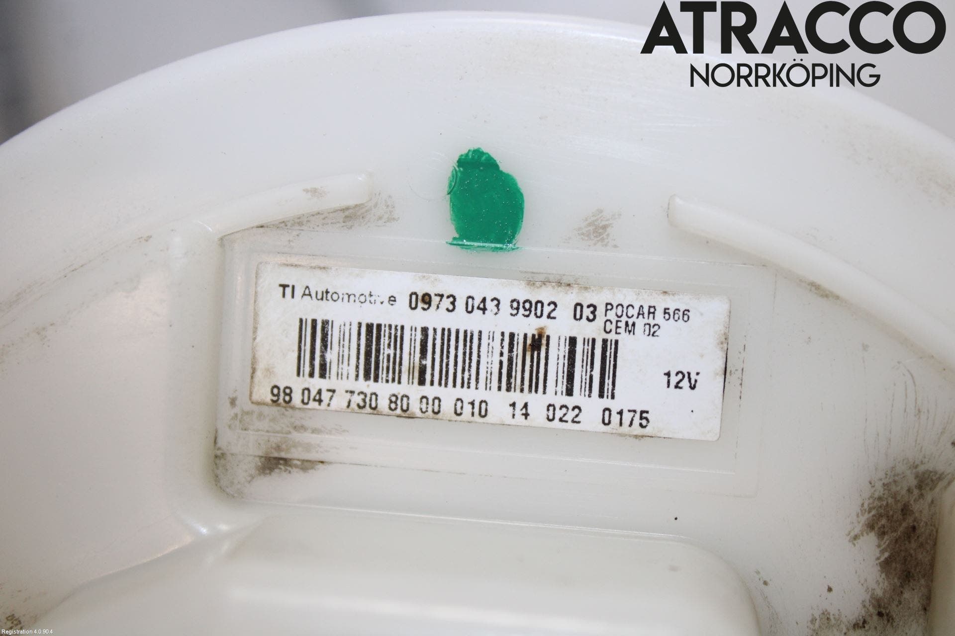 Peugeot 308 14-21 Bränslepump El