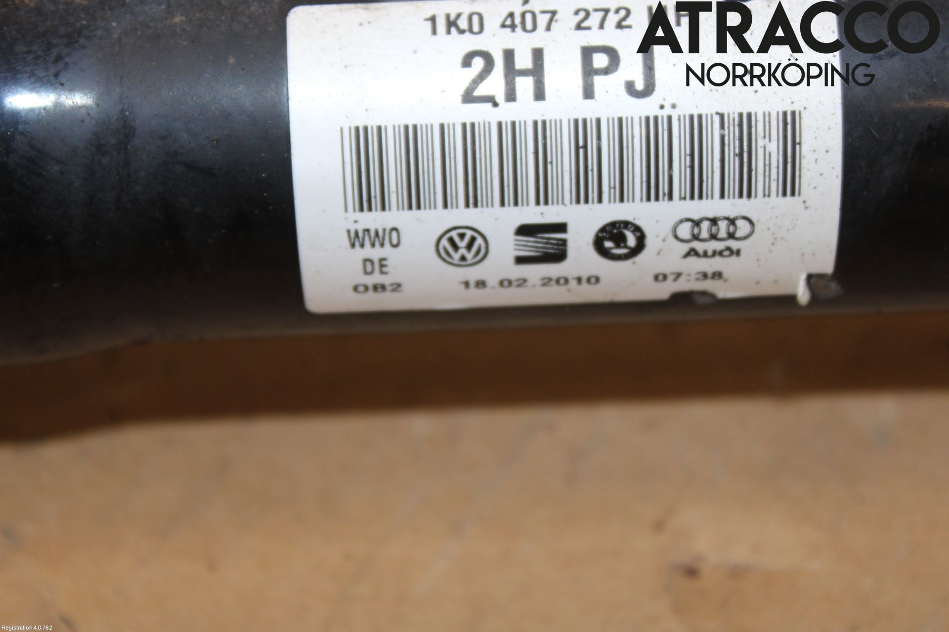 Volkswagen VW PASSAT 05-11 Drivaxel Fram Höger