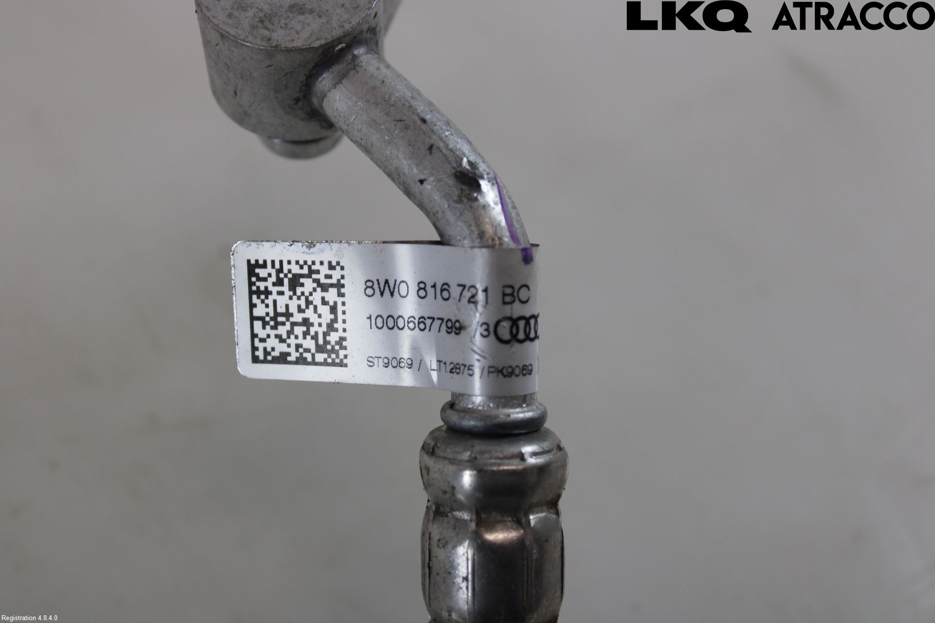 Audi A4/S4 B9 20- Ac Slang-Rör