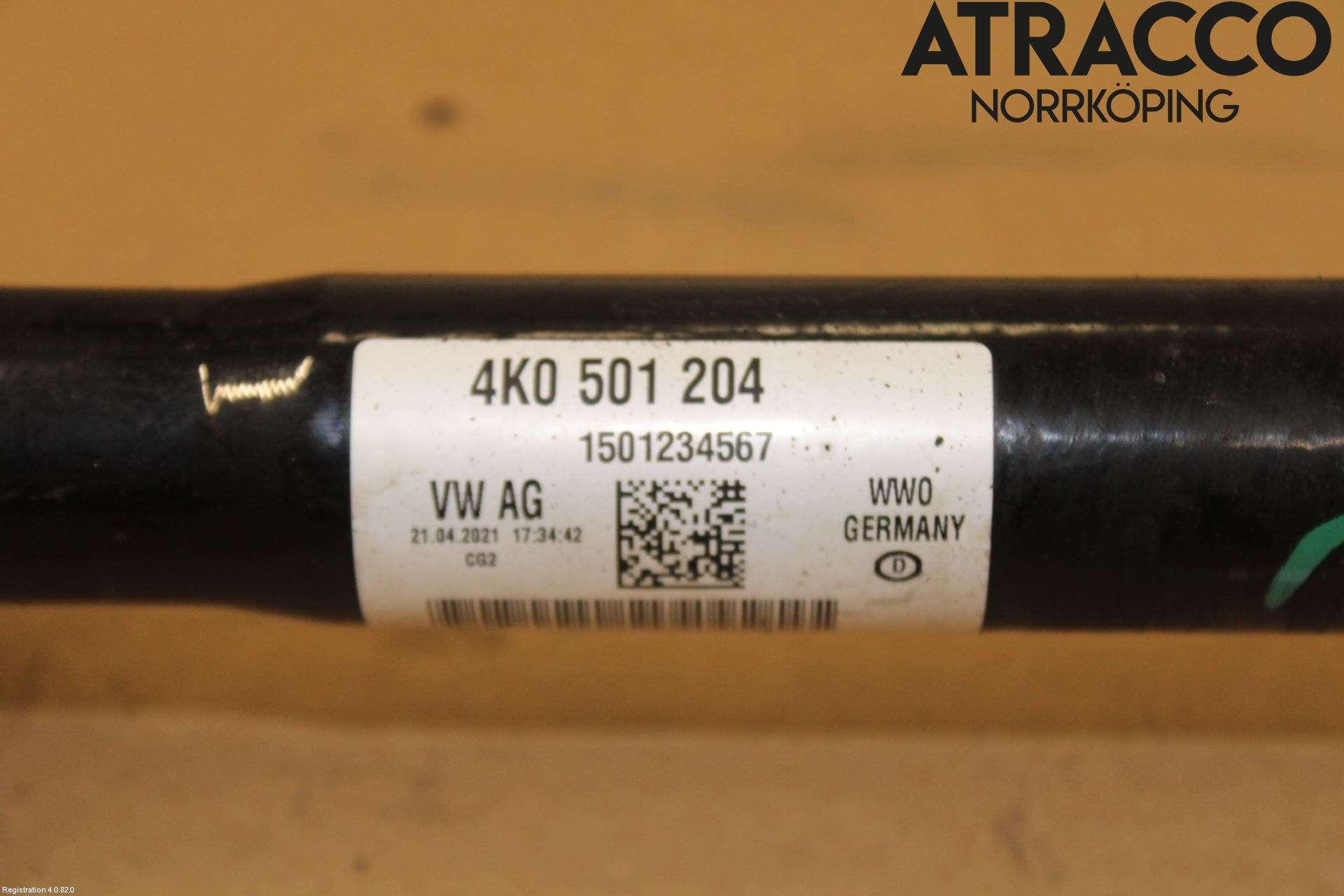 Audi A6 F2/C8 19- Drivaxel Bak Höger