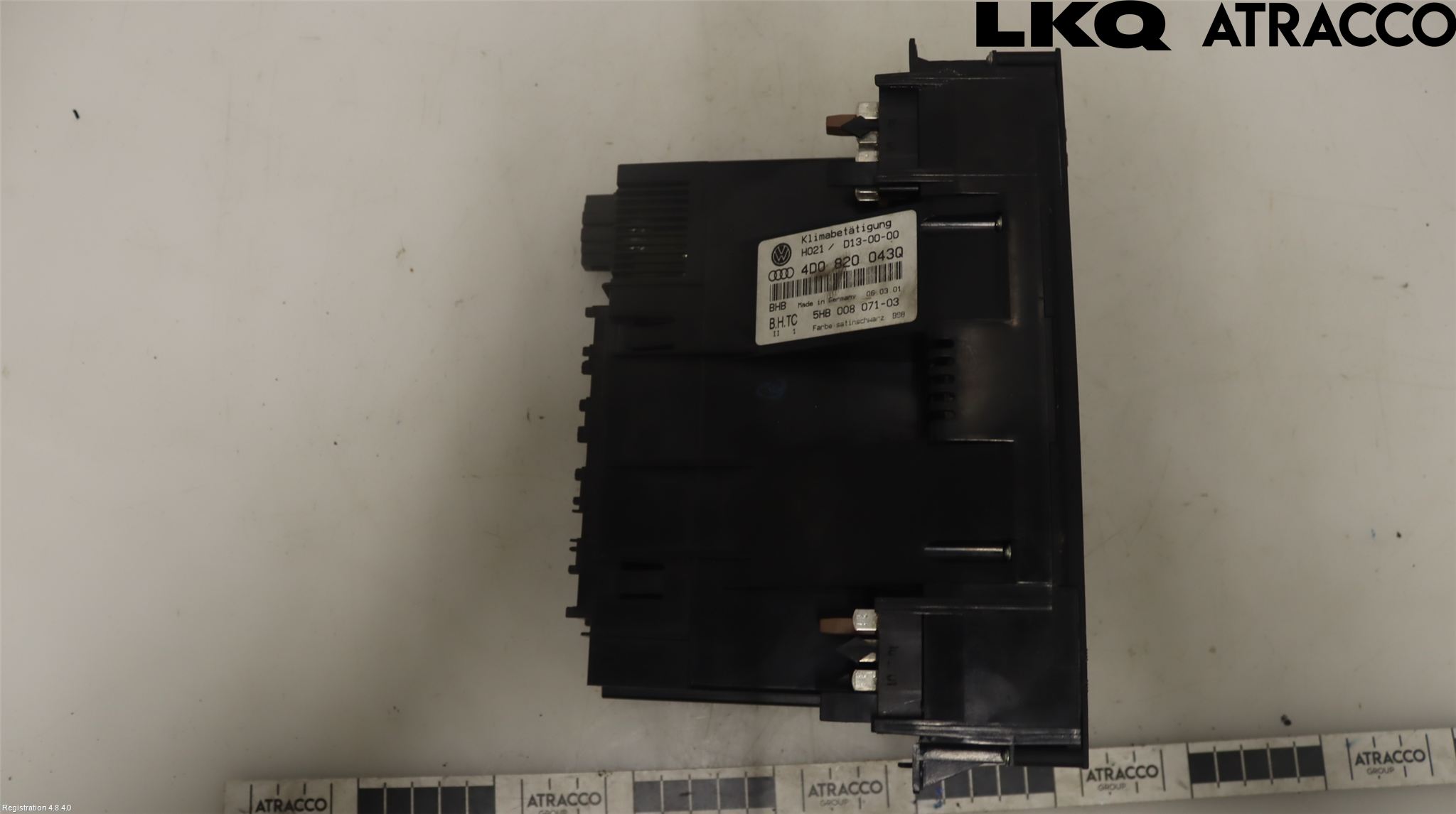 Audi A8/S8 4D 94-02 Värmereglage