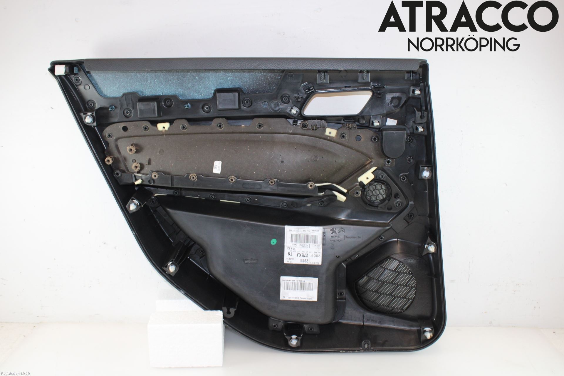 Peugeot 308 14-21 Dörrklädsel Hö