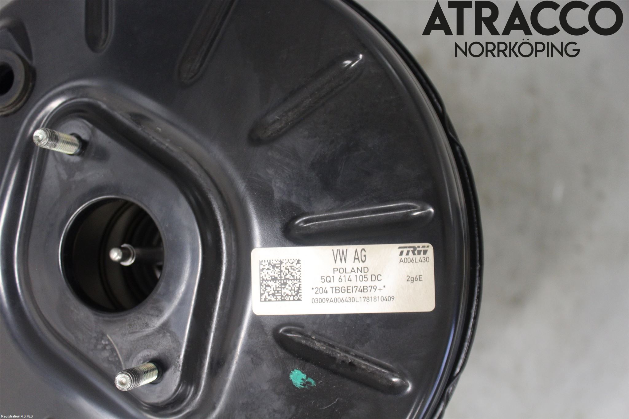 Audi A3/S3 8V 13-20 Bromsservo