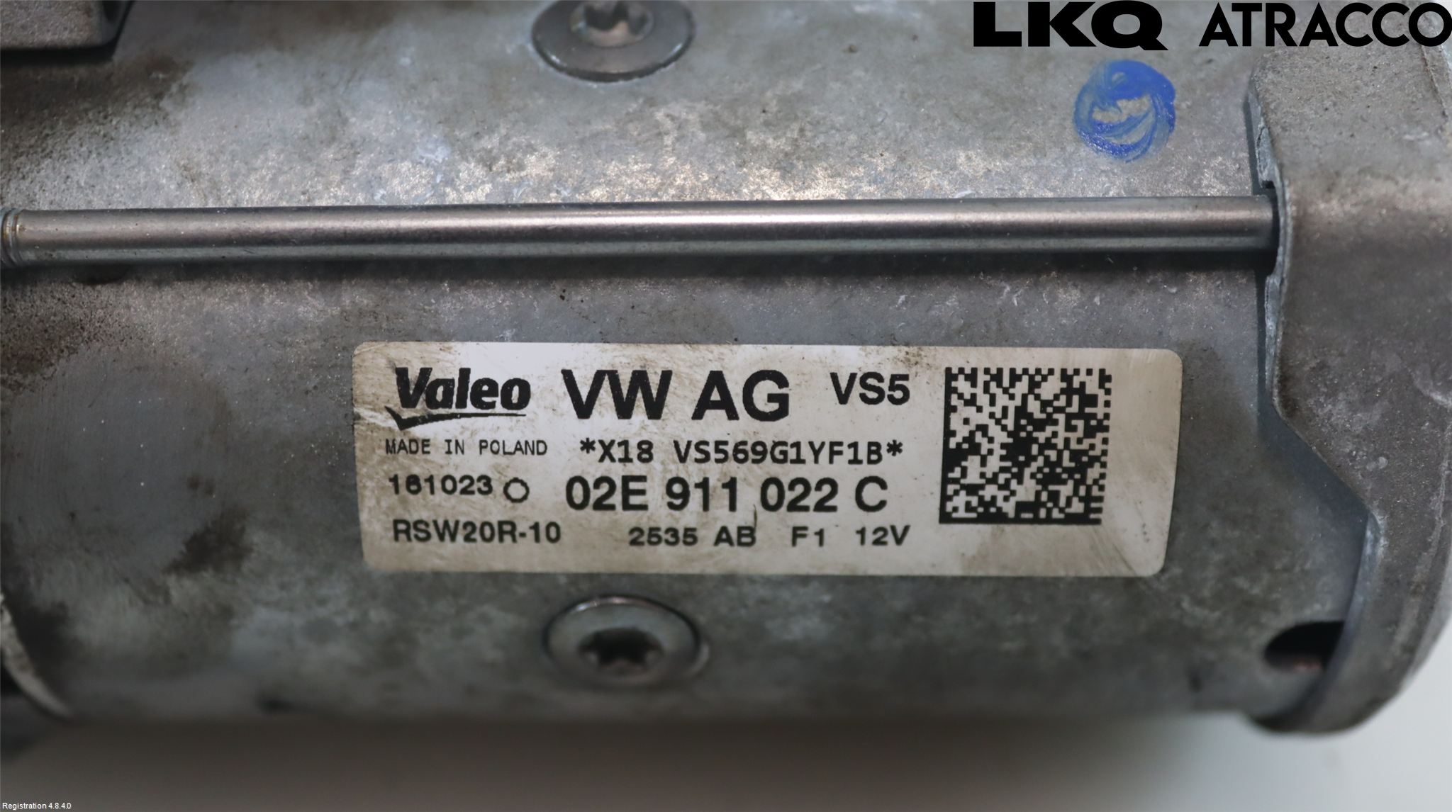 Volkswagen VW T-ROC 18- Startmotor Diesel