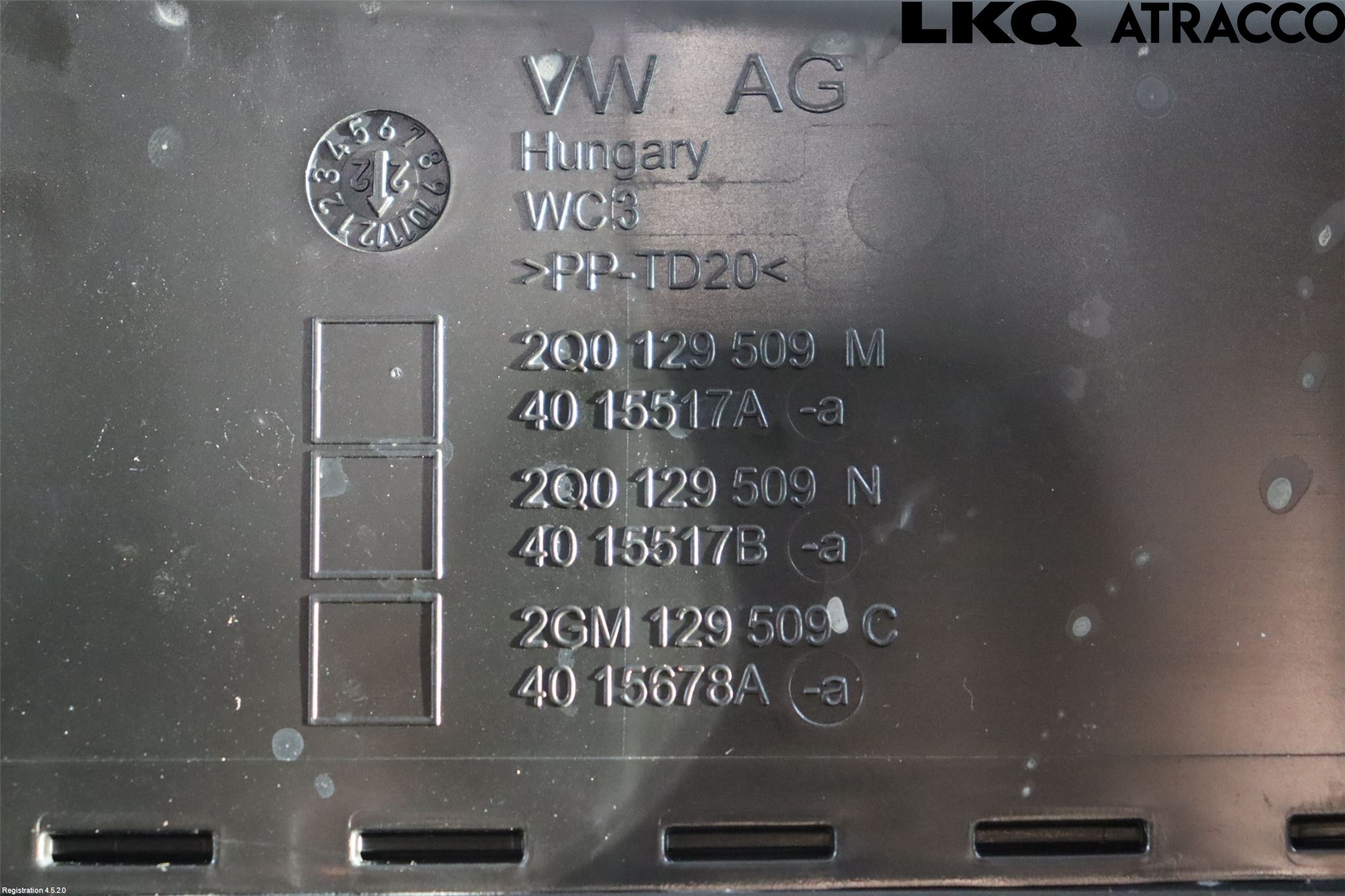 Volkswagen VW TAIGO 22- Deflektor Plåt-Plast Kylning