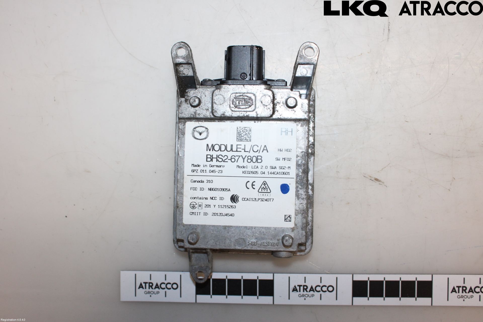 Mazda 3 III 14-19 Sensor Aktivt Kollisionsskydd