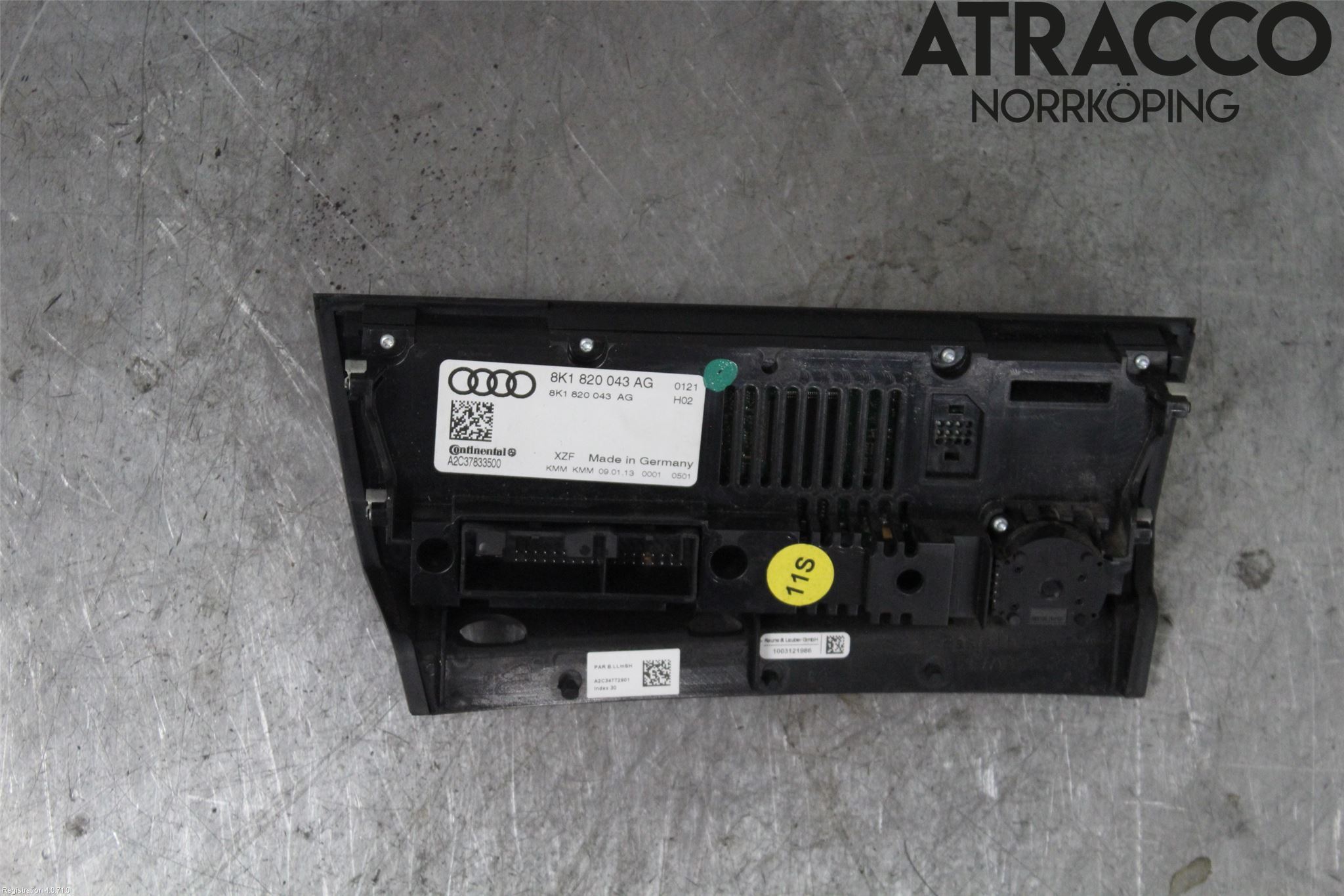 Audi A4 12-15 Värmereglage