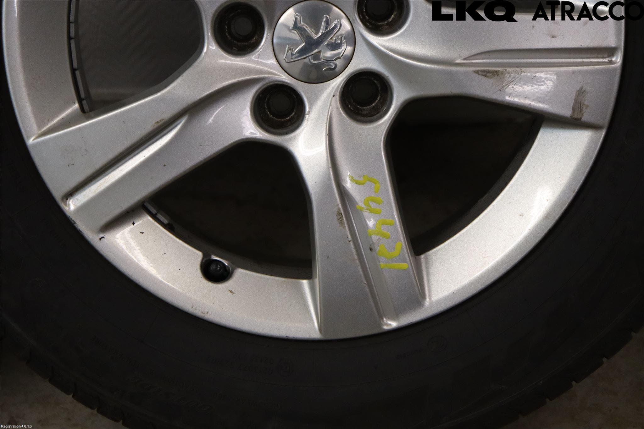 Peugeot 508 11-18 Sommardäck Alumfälg 4St