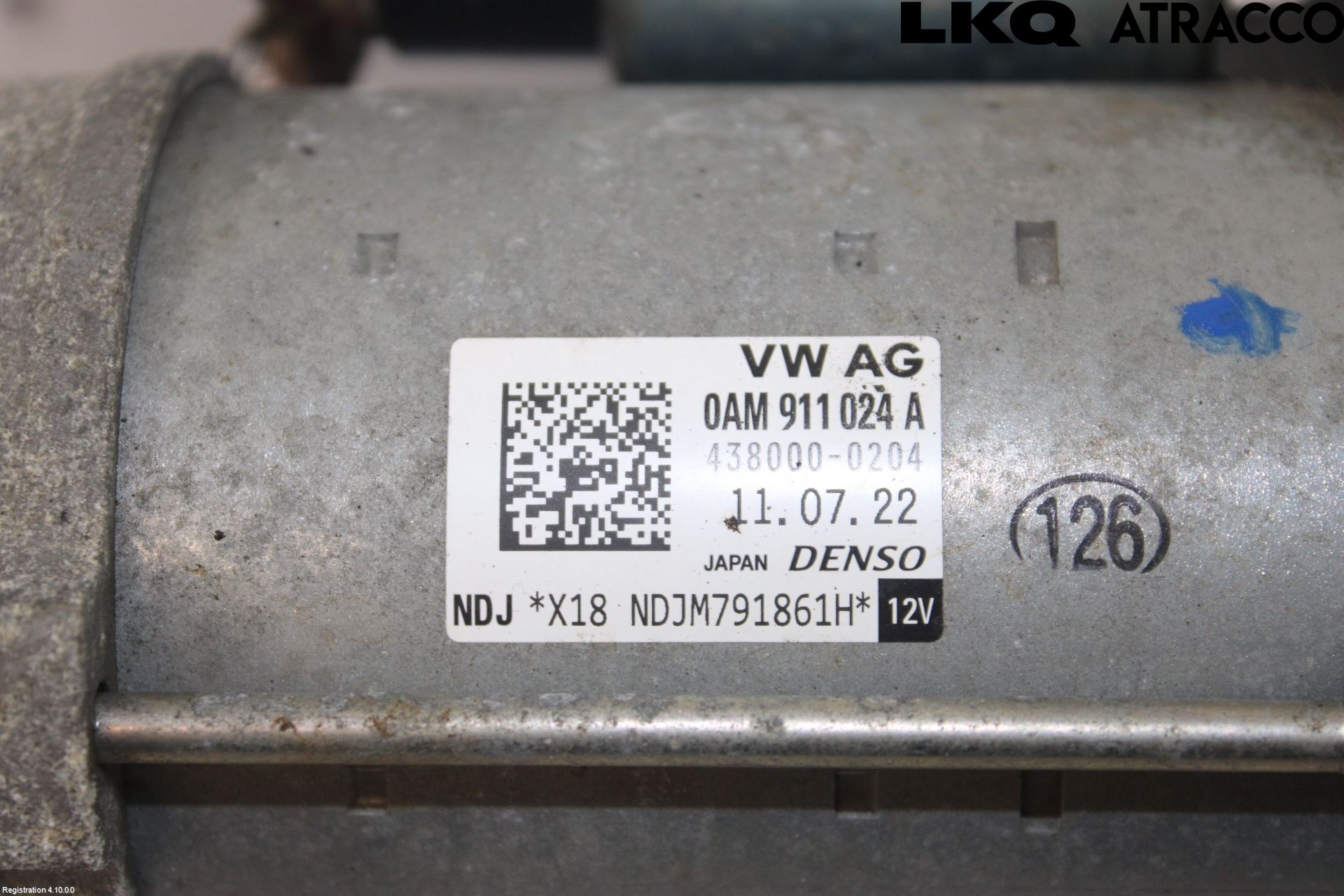 Cupra LEON 21- Startmotor