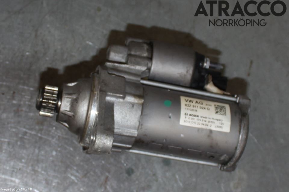 Audi A3/S3 8V 13-20 Startmotor