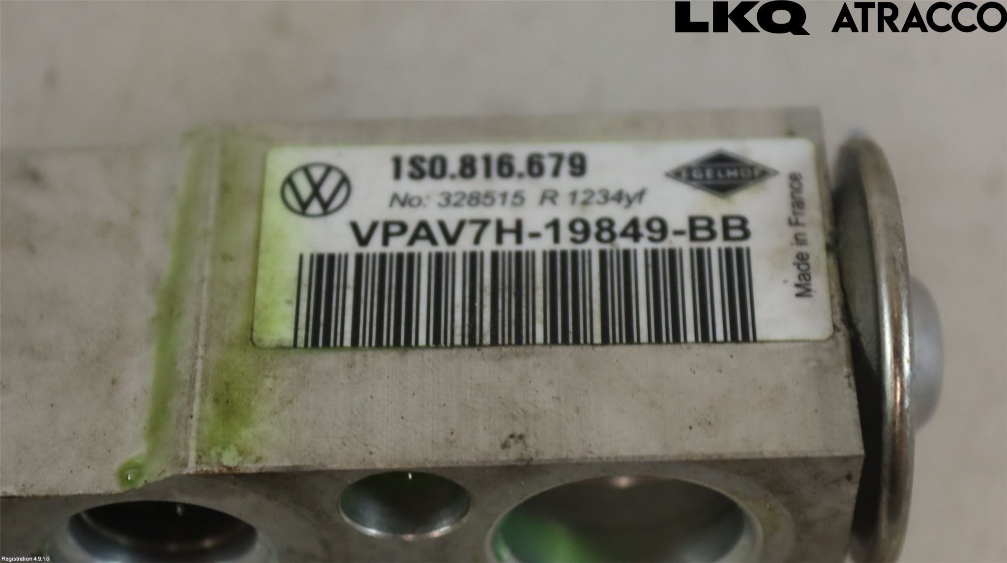 Volkswagen VW UP! / E-UP! Ac Expansionsventil