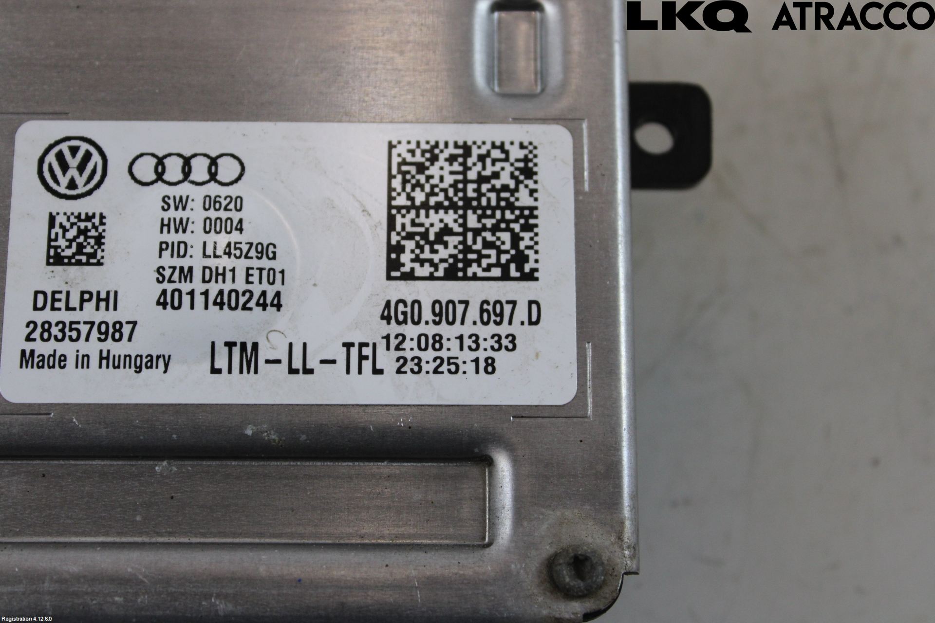 Audi A4 12-15 Styrenhet Strålkastare