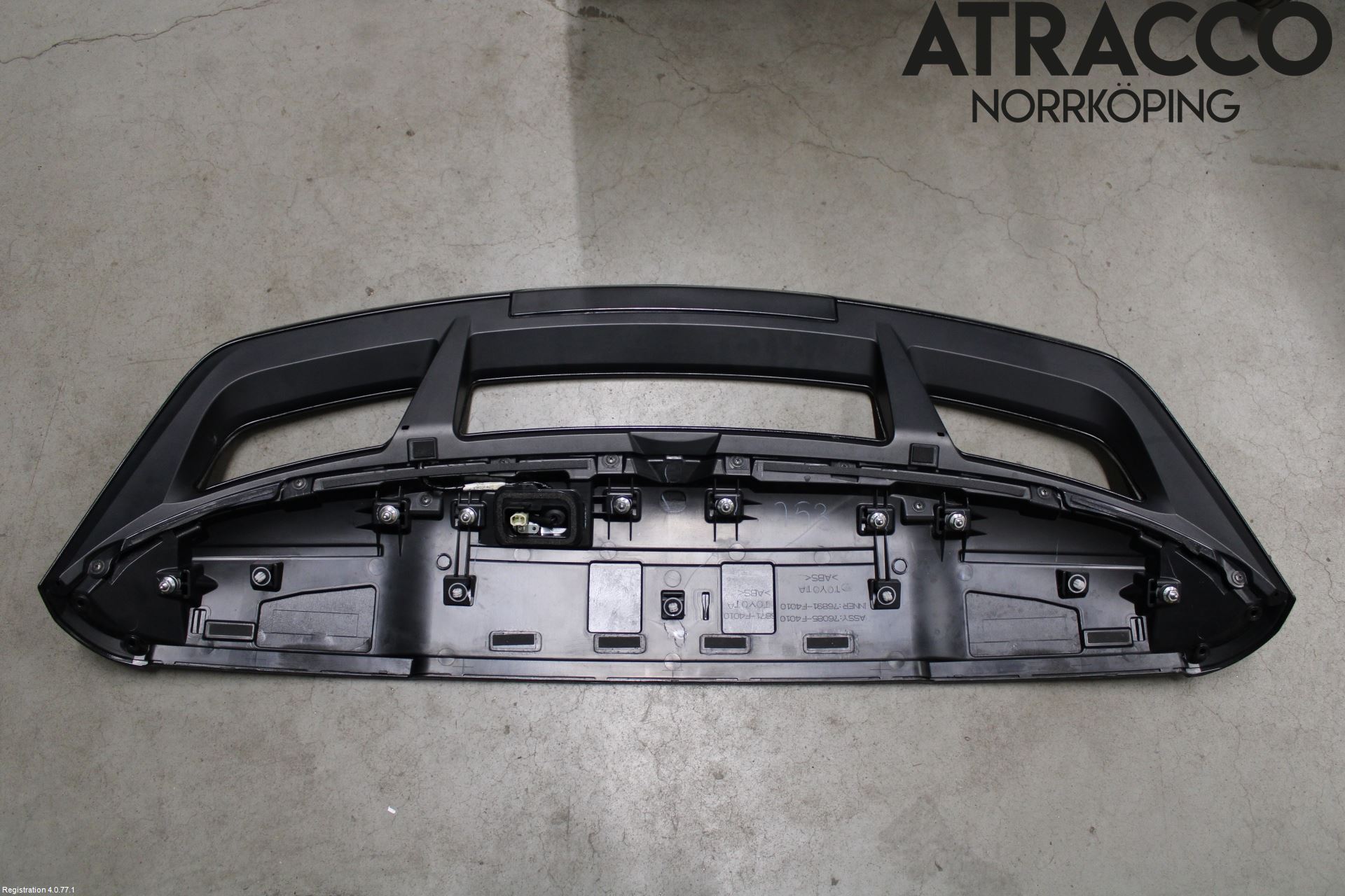 Toyota C-HR 16-23 Spoiler Baklucka