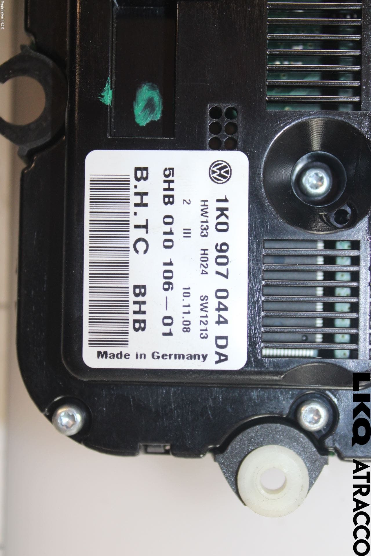 Volkswagen VW SCIROCCO 09-17 Värmereglage