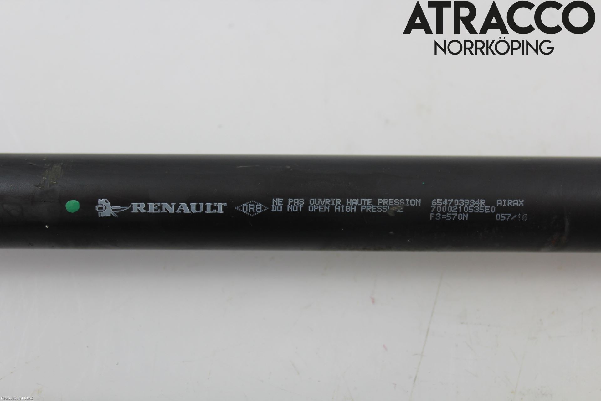 Renault CLIO IV 12-16 Gasfjäder Motorhuv