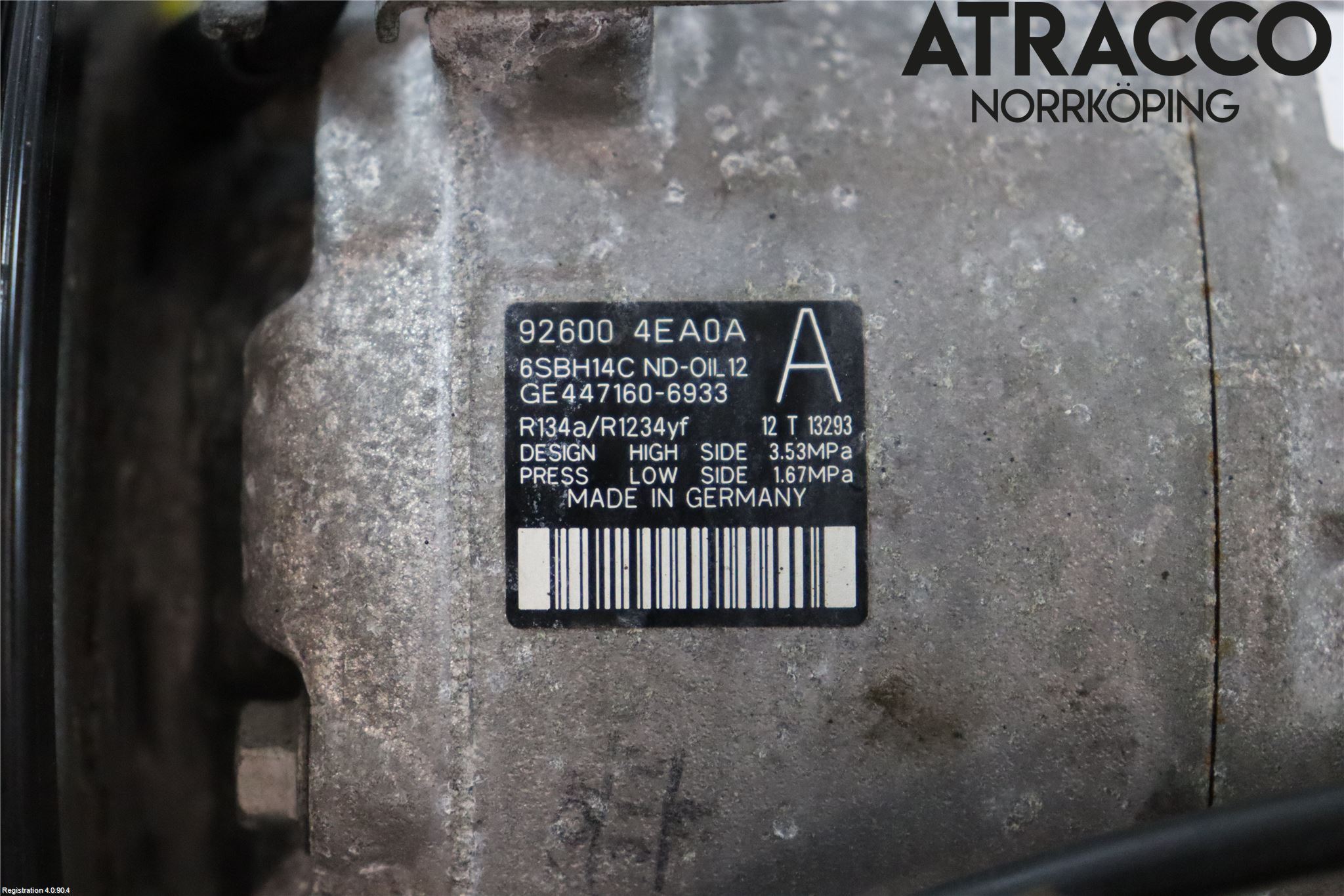 Nissan QASHQAI 14-17 Ac Kompressor