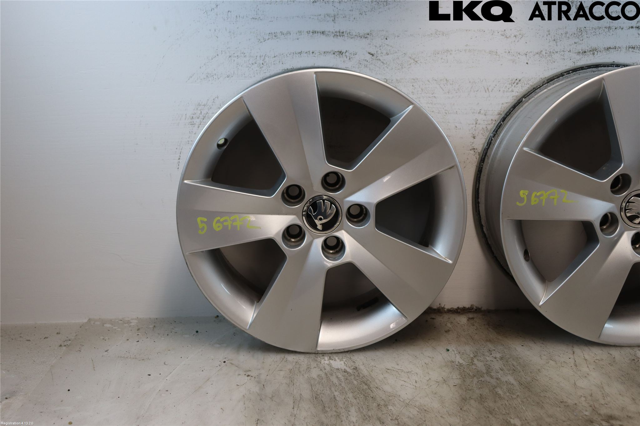Skoda RAPID Fälgsats Aluminium