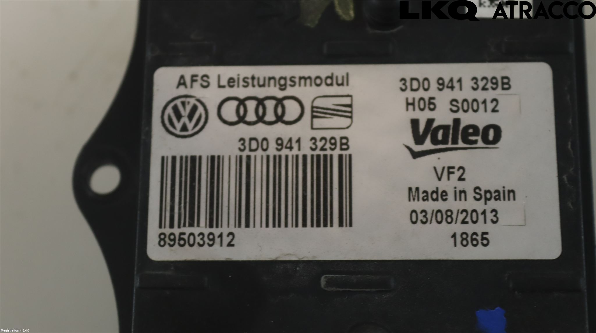 Volkswagen VW PASSAT 11-14 Styrenhet Strålkastare