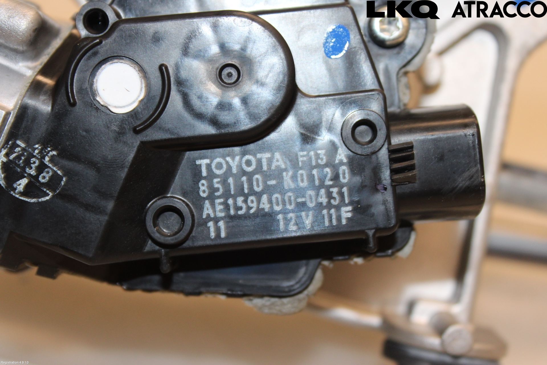 Toyota YARIS CROSS XP21 21- Torkarmekanism Vindruta