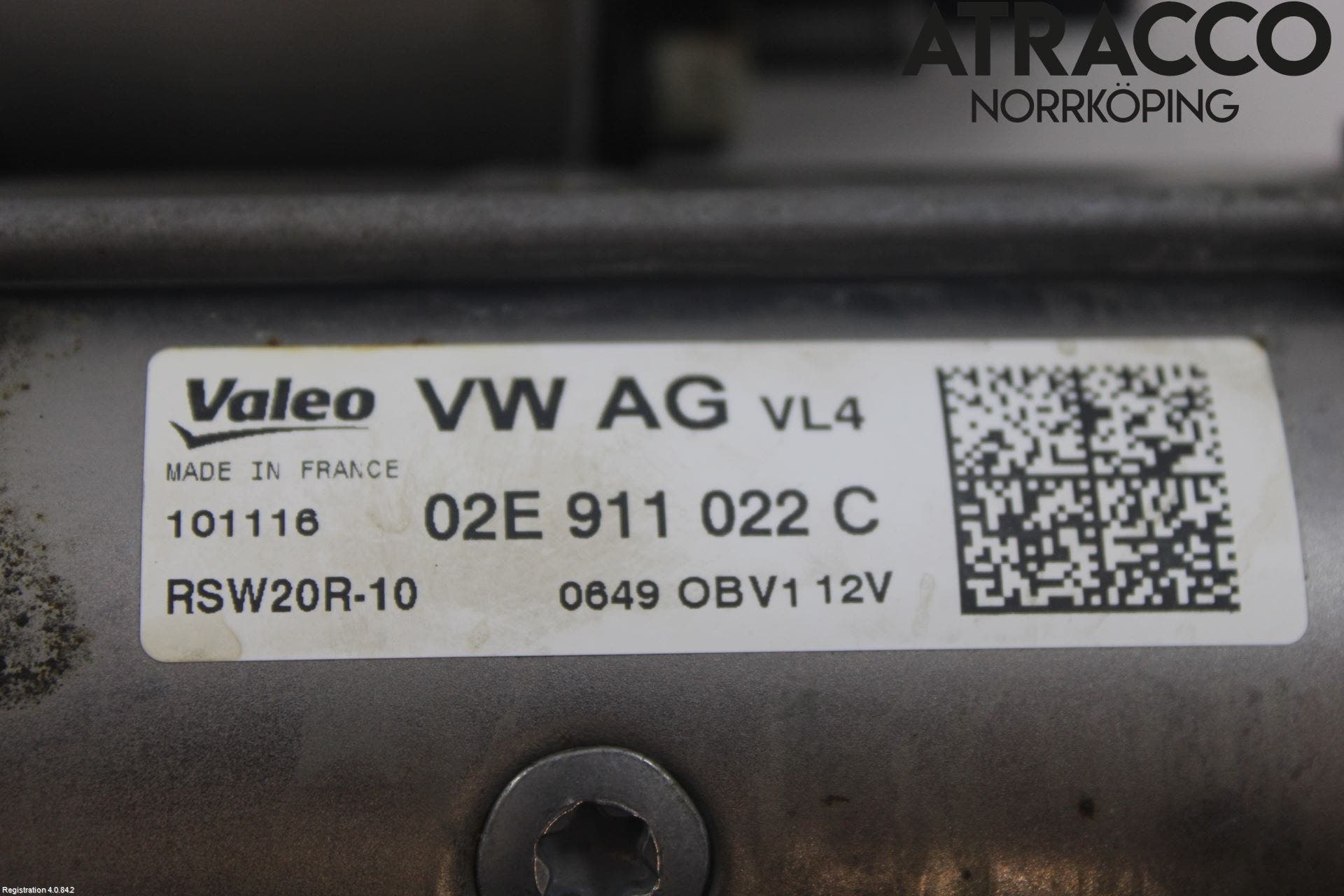 Volkswagen VW PASSAT 15-19 Startmotor Diesel