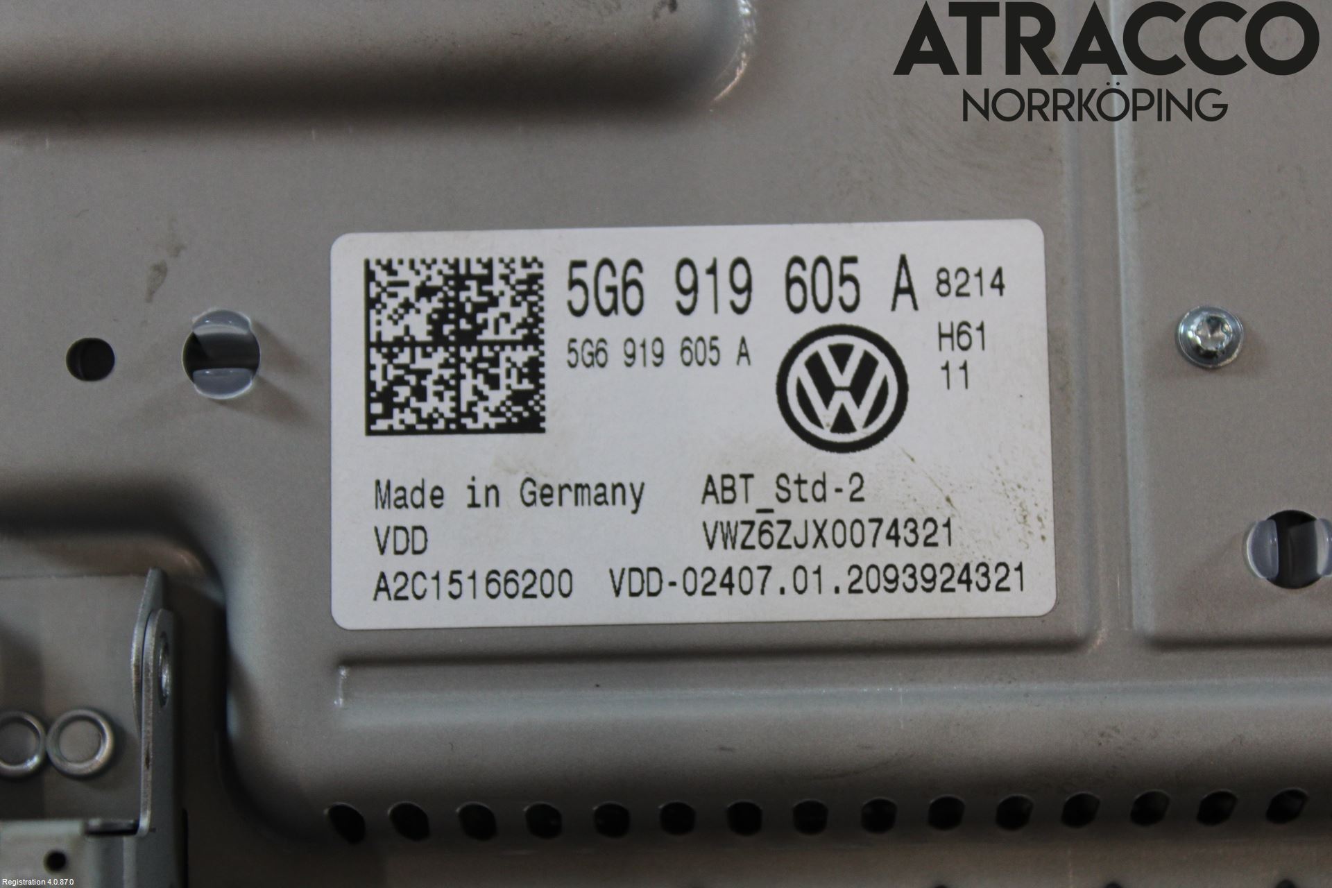 Volkswagen VW T-ROC 18- Multifunktionsdisplay