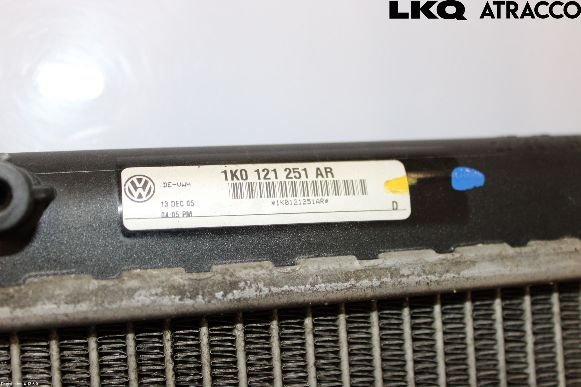 Volkswagen VW GOLF PLUS/CROSS GOLF 04-14 Kylare Man