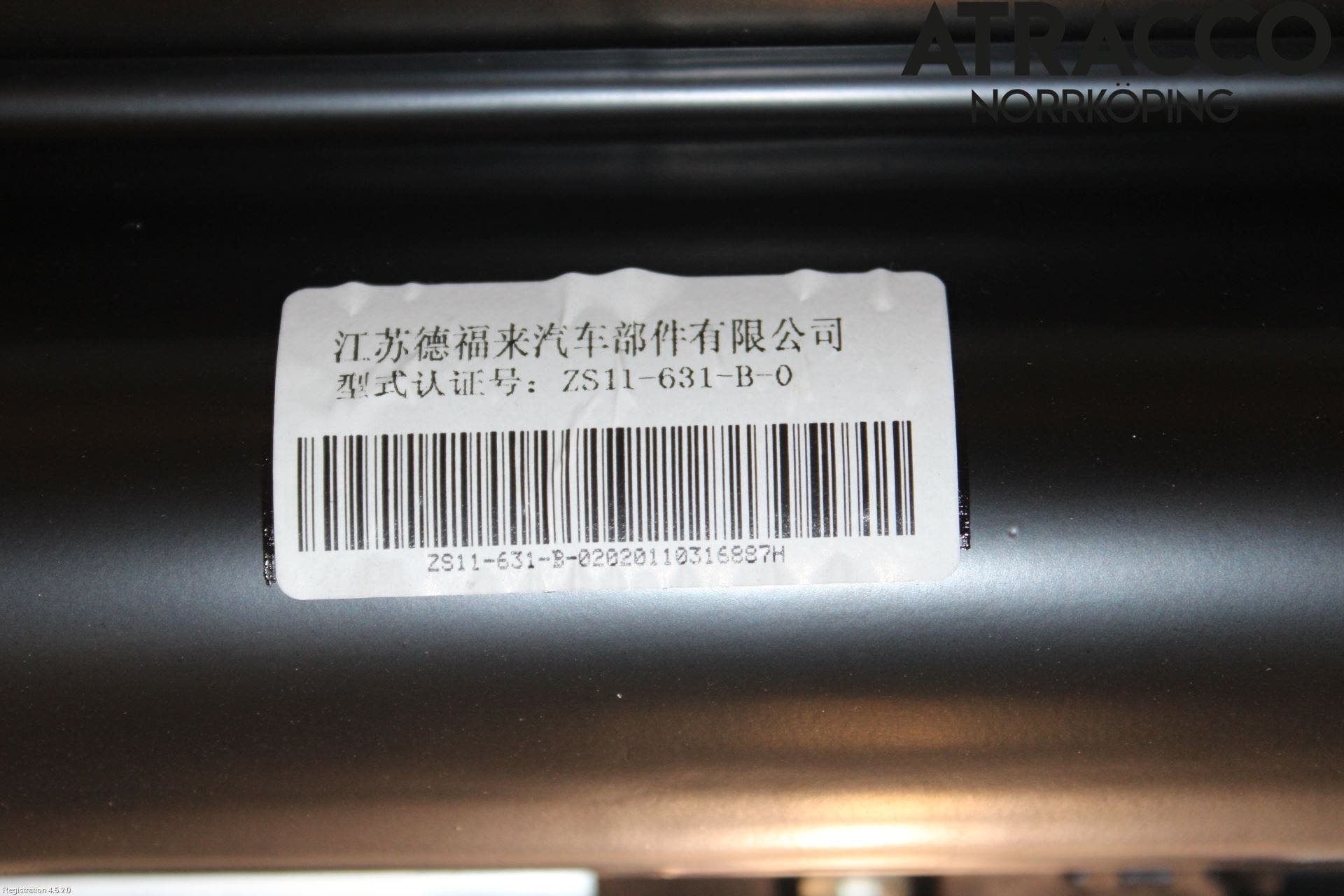 MG ZS EV 20- Taklucka