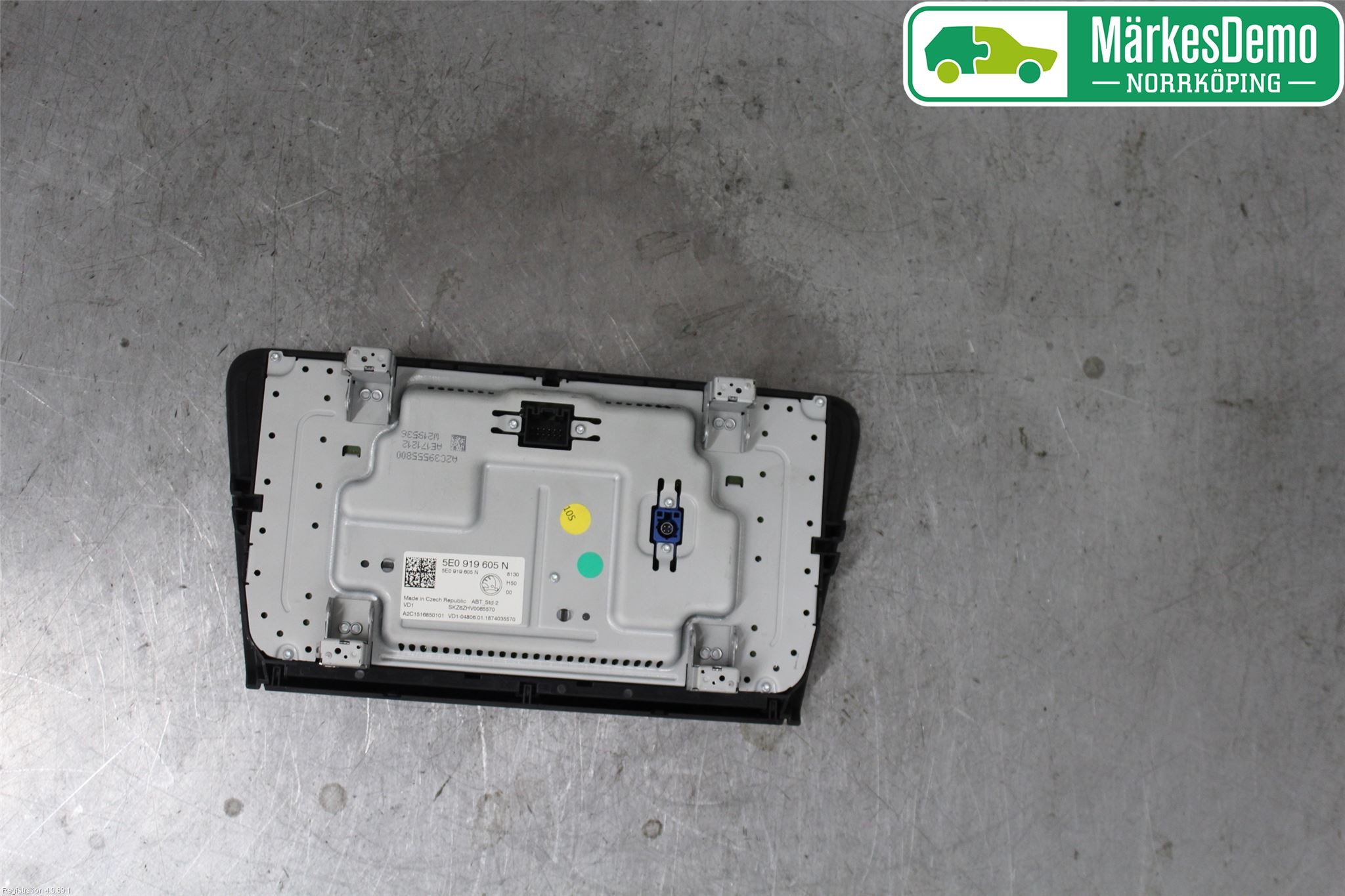 Skoda OCTAVIA (5E) 13-20 Multifunktionsdisplay