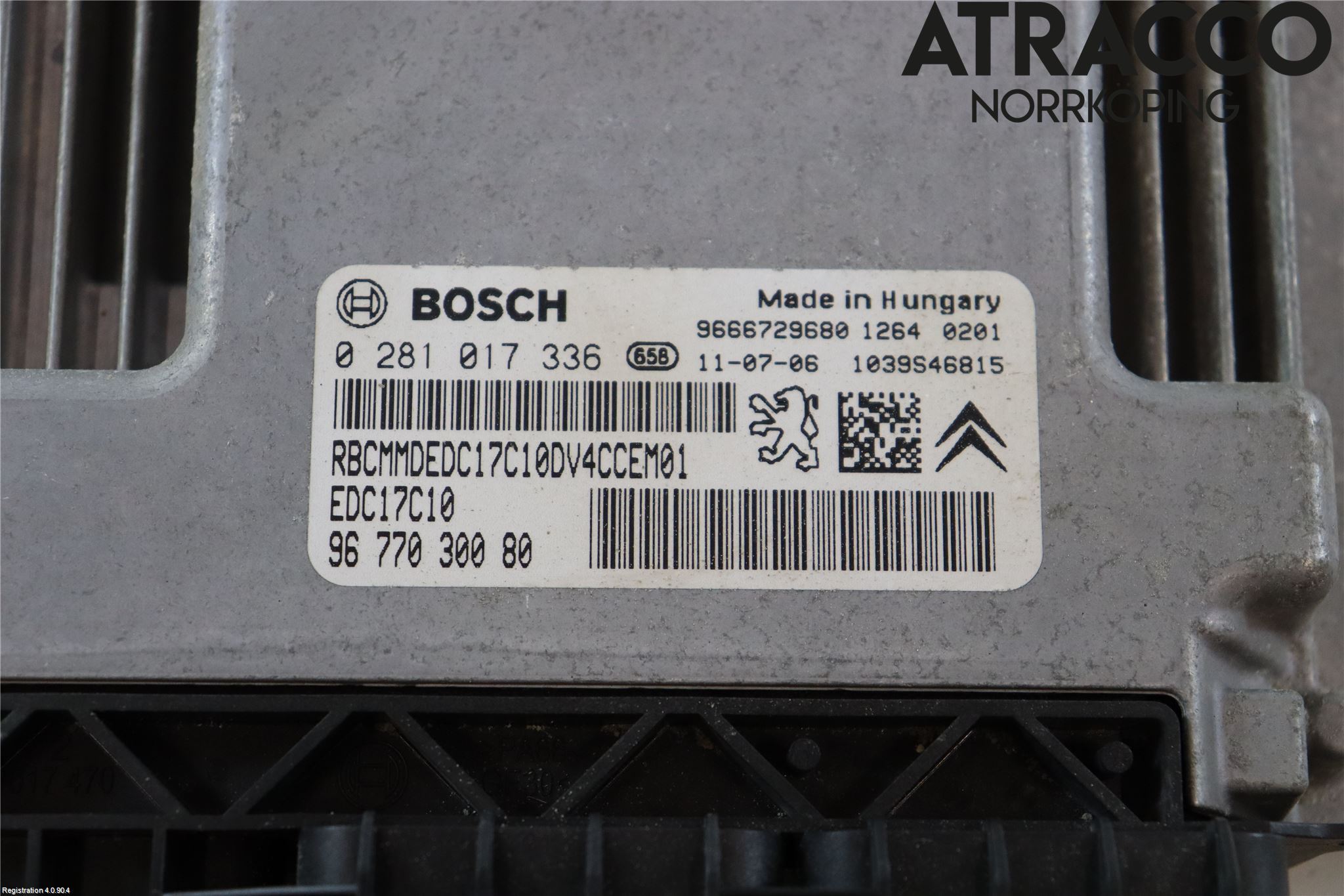 Peugeot 207 Styrenhet Insprut Bensin