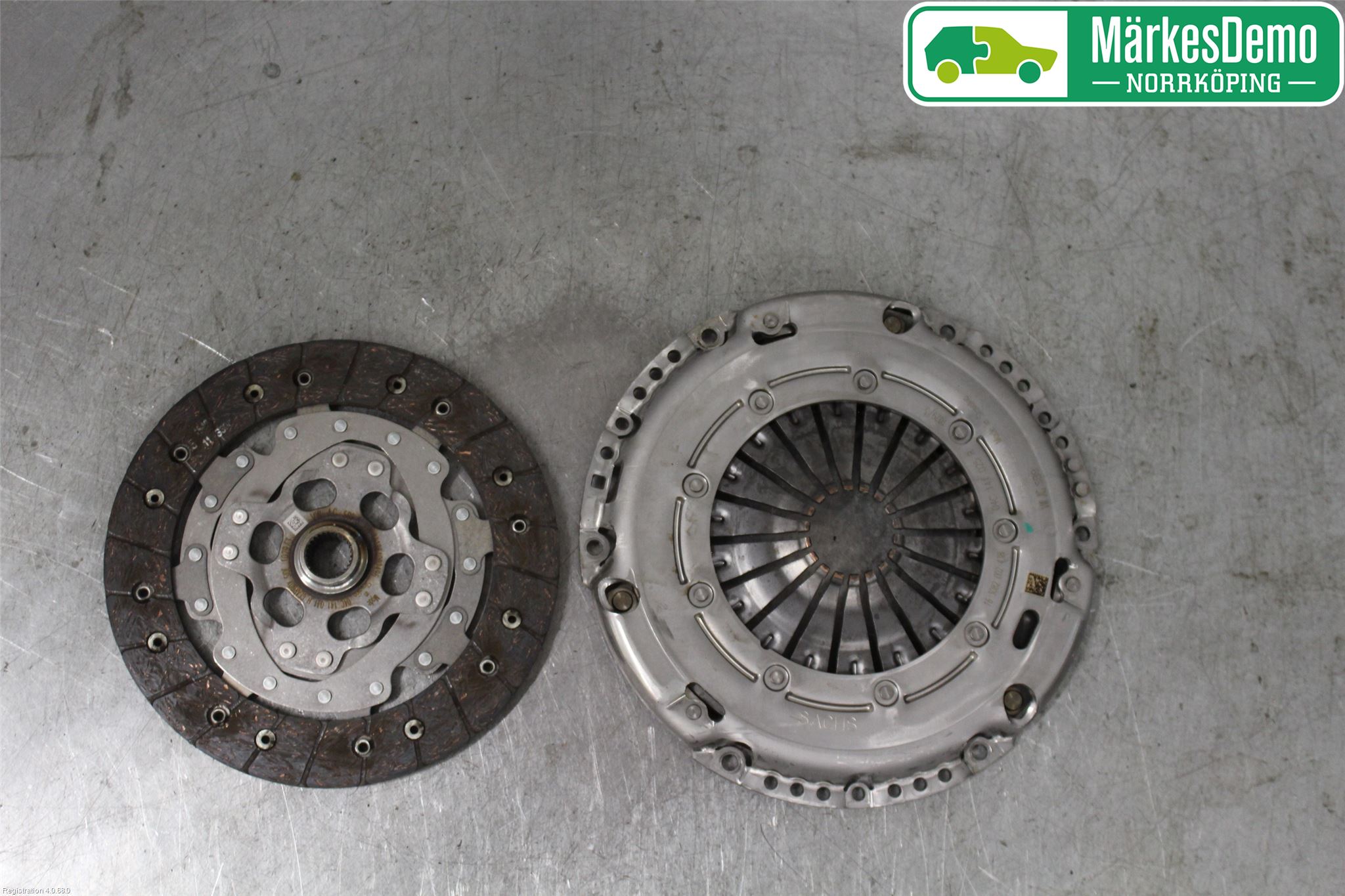 Volkswagen VW GOLF / E-GOLF VII 13-20 Koppling Tryckplatta