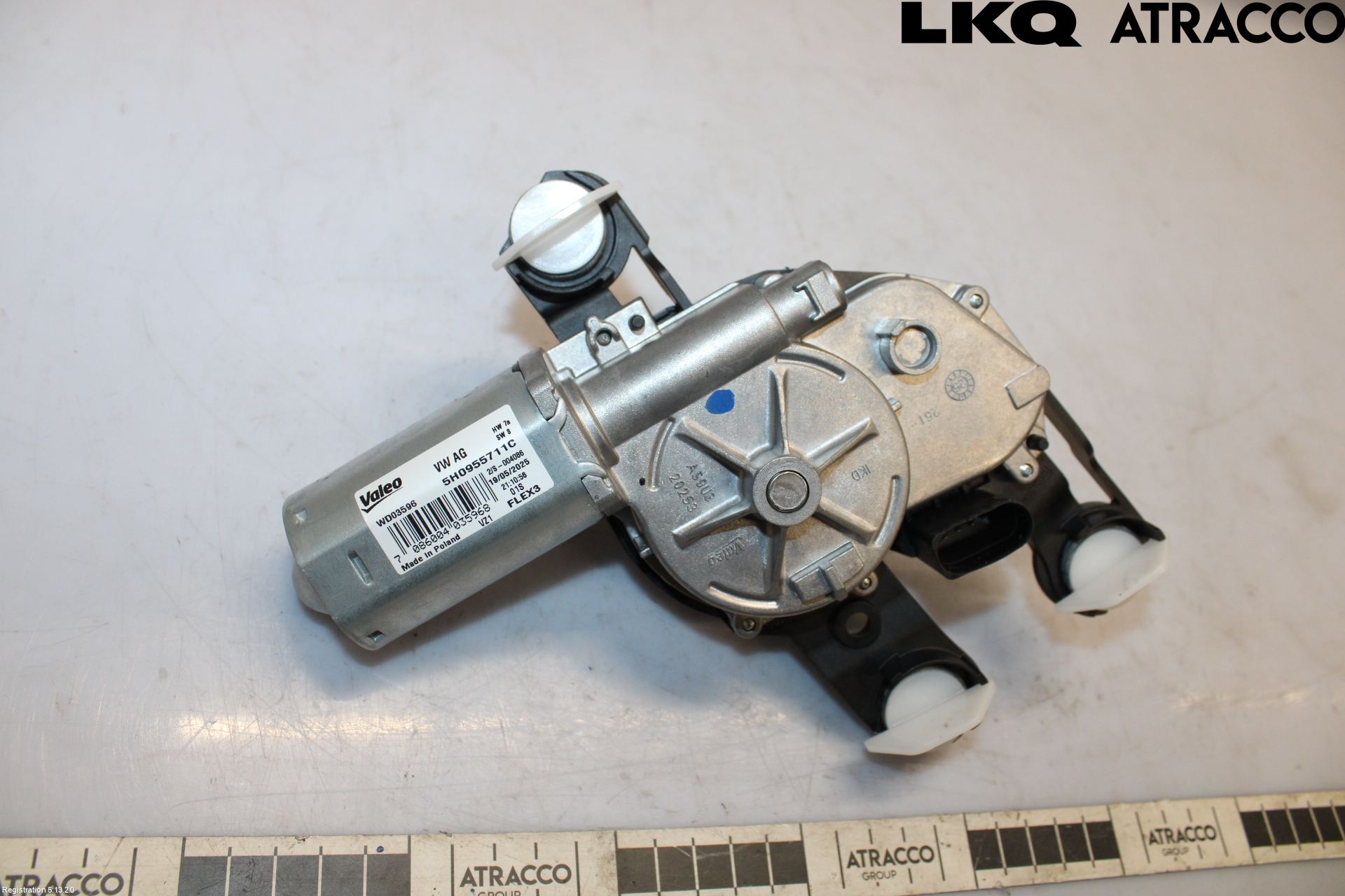 Skoda KODIAQ 24- Torkarmotor Baklucka