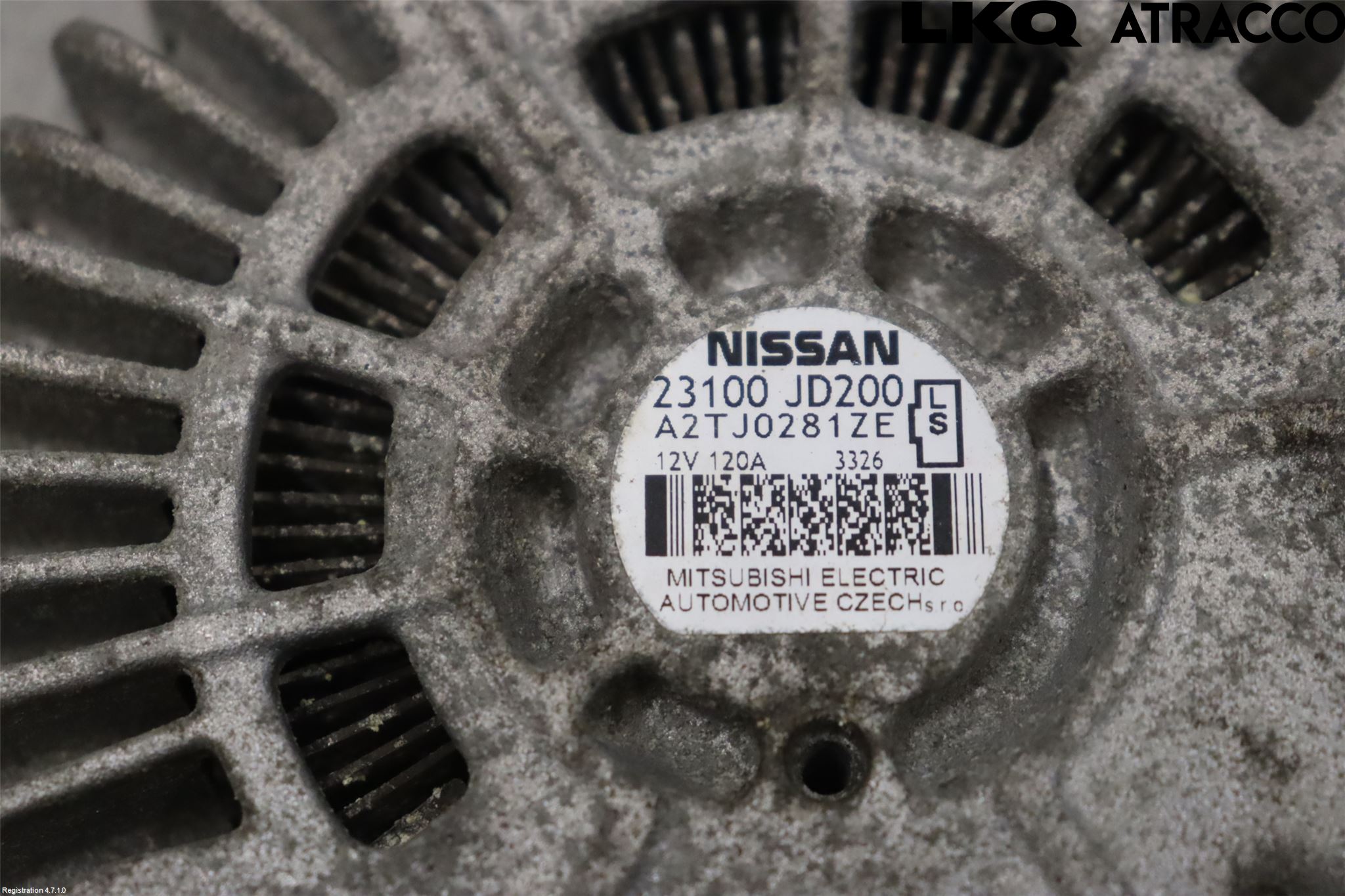 Nissan QASHQAI+2  10-14 Generator