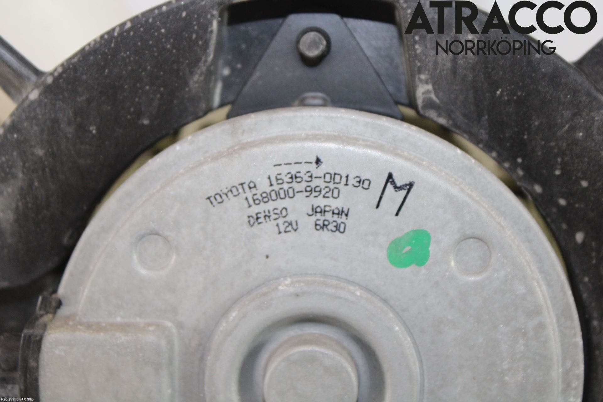 Toyota AVENSIS 09-15 Kylfläkt El