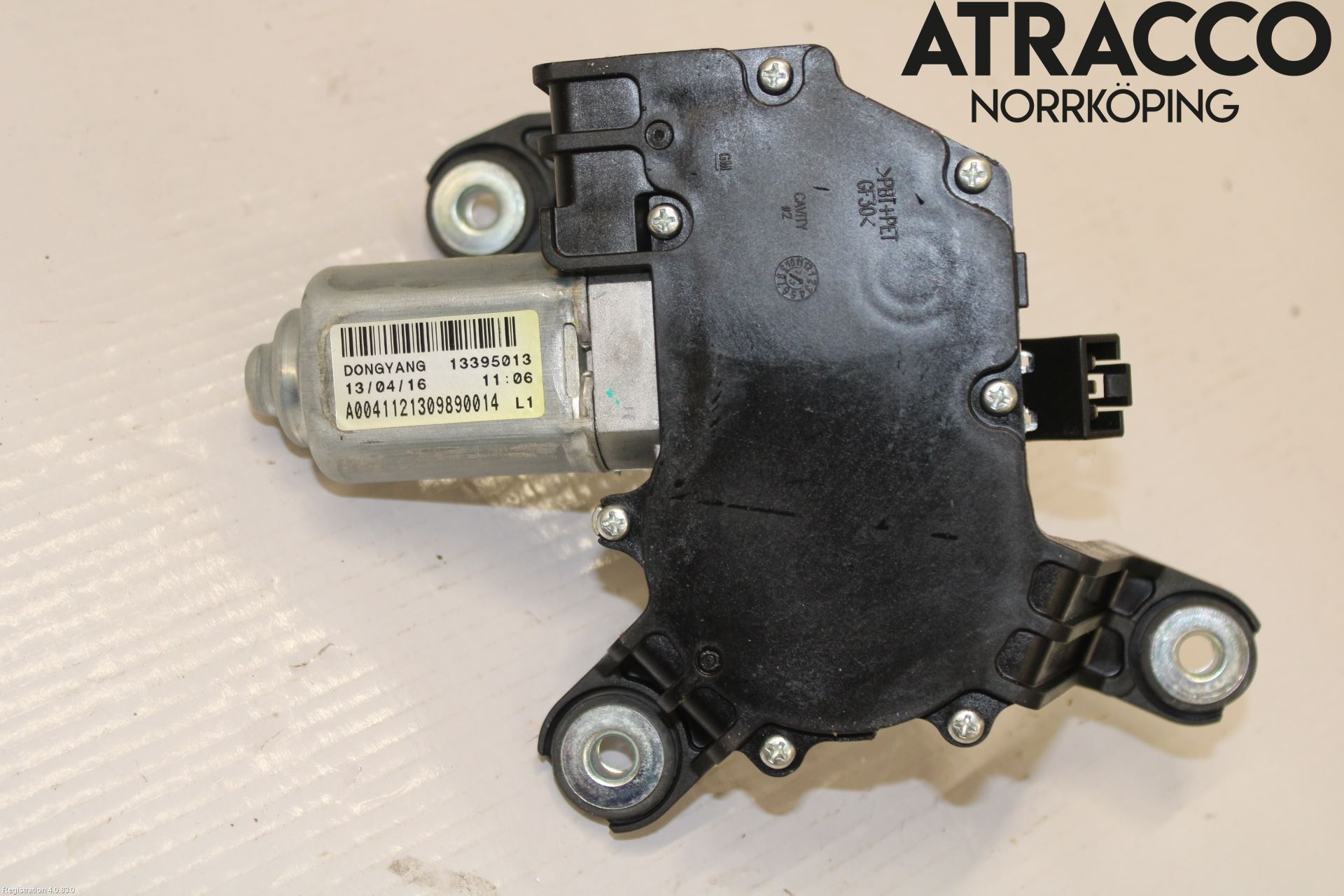 Opel ASTRA J 10-15 Torkarmotor Baklucka