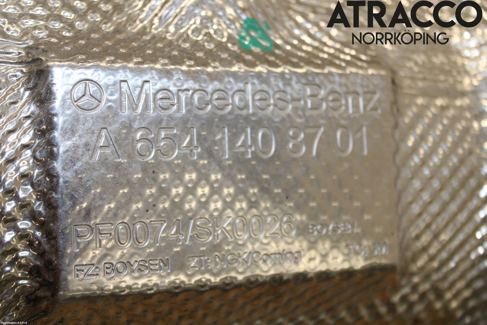Mercedes-Benz MB GLB-KLASS (X247) 19- Avgas Partikelfilter