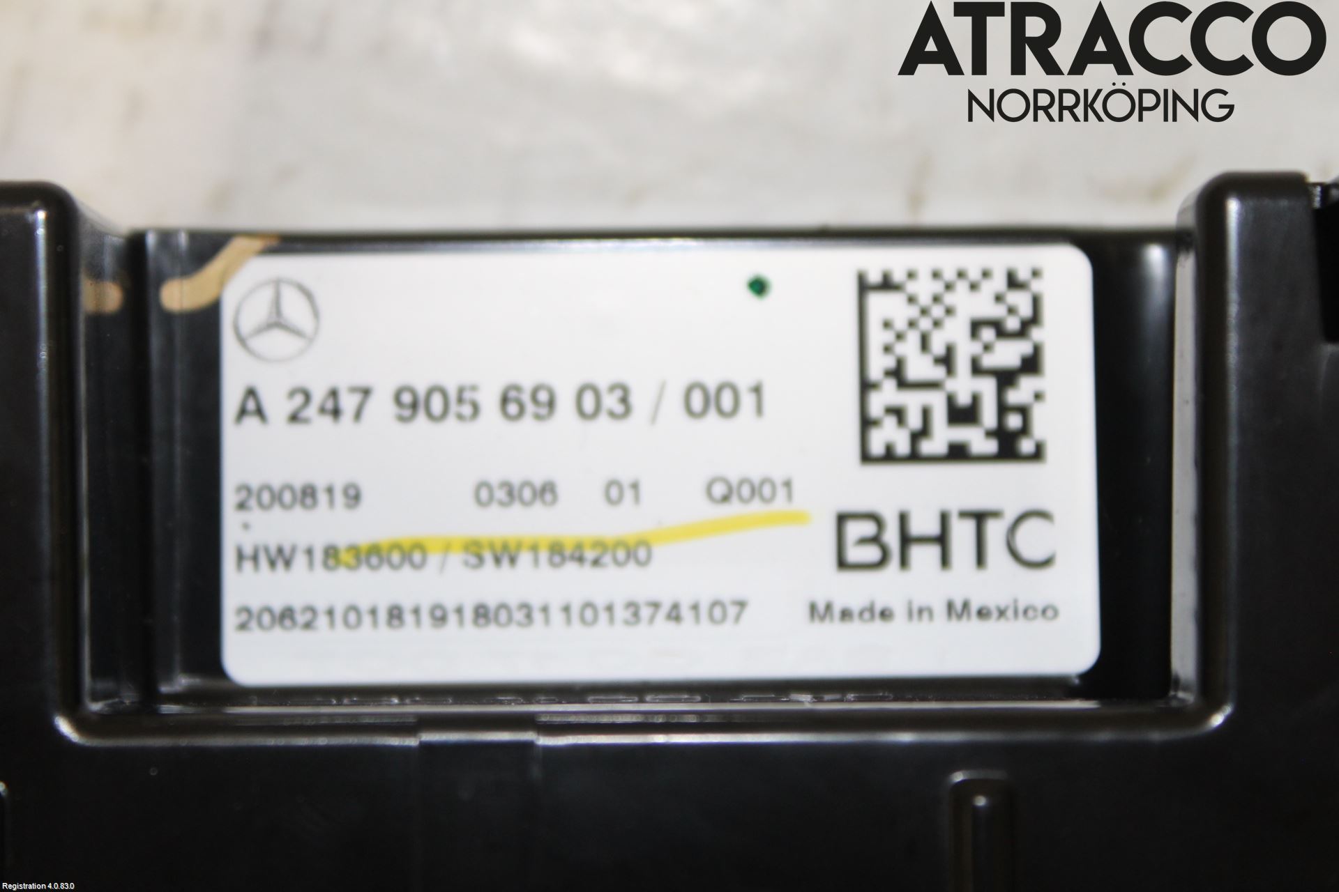 Mercedes-Benz MB GLB-KLASS (X247) 19- Värmereglage