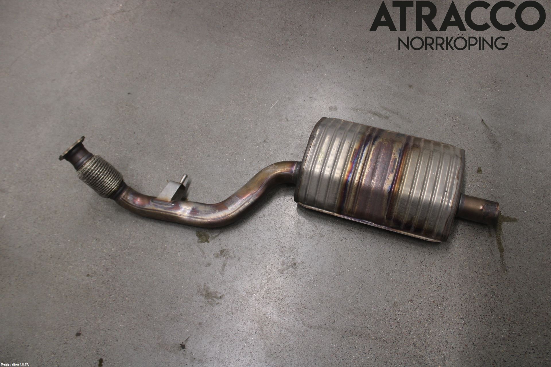 Audi A5 17- Avgas Mellandämpare