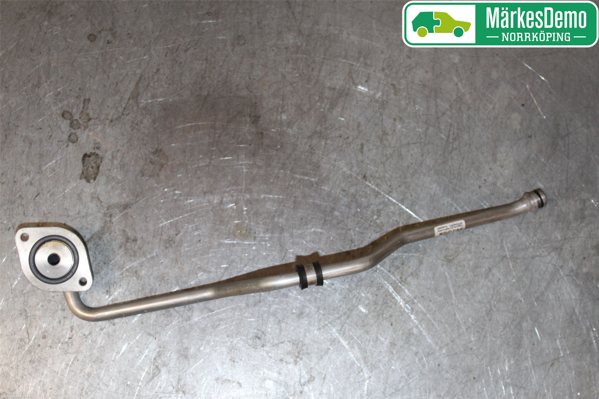 Audi A6/S6 4G 11-18 Turbovattenrör