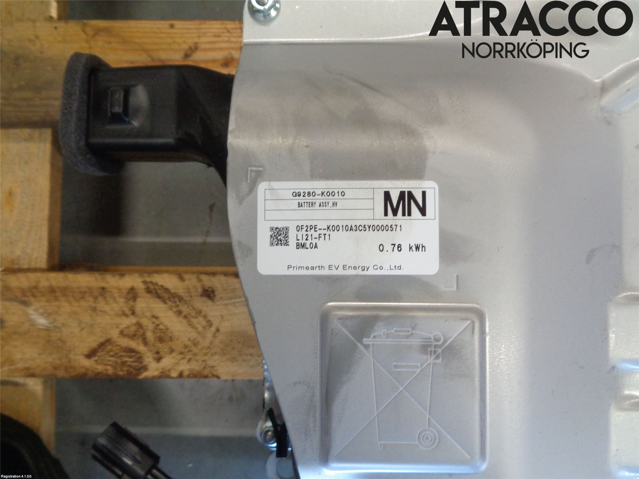 Toyota YARIS XP21 20- Batteri Högspänning