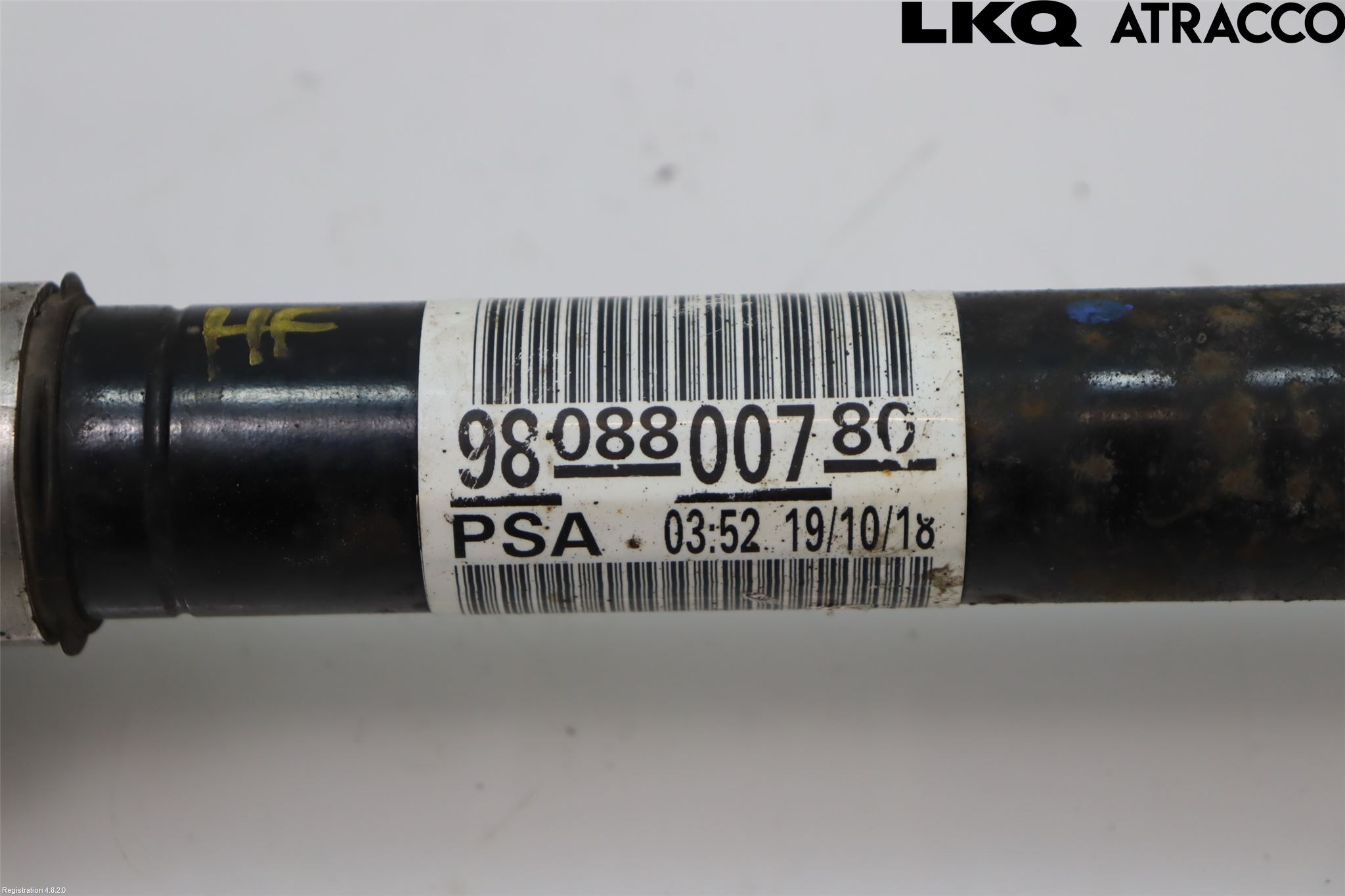 Citroen C3 AIRCROSS 18-23 Drivaxel Fram Höger