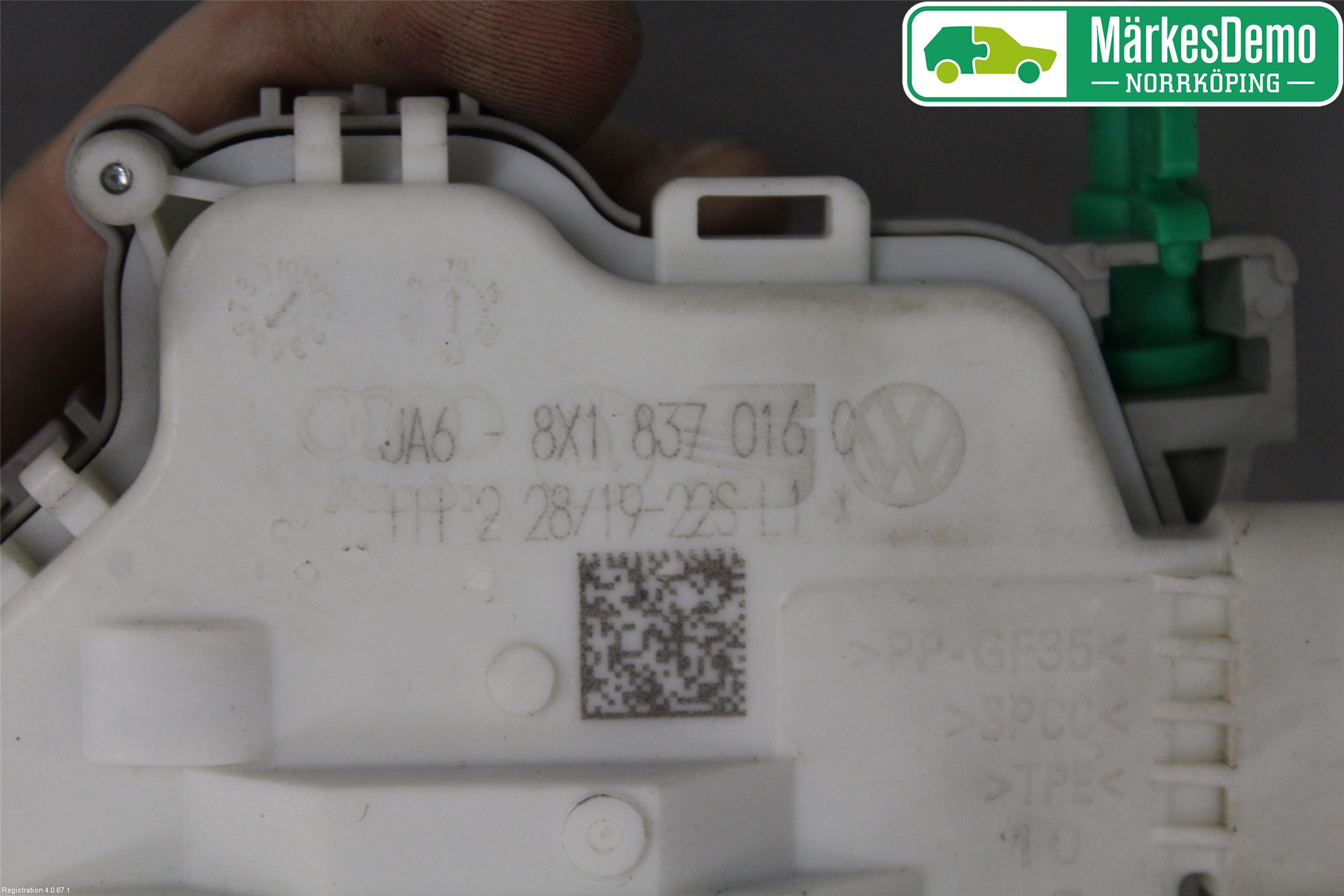 Audi A5 17- Låskista-Dörrlås