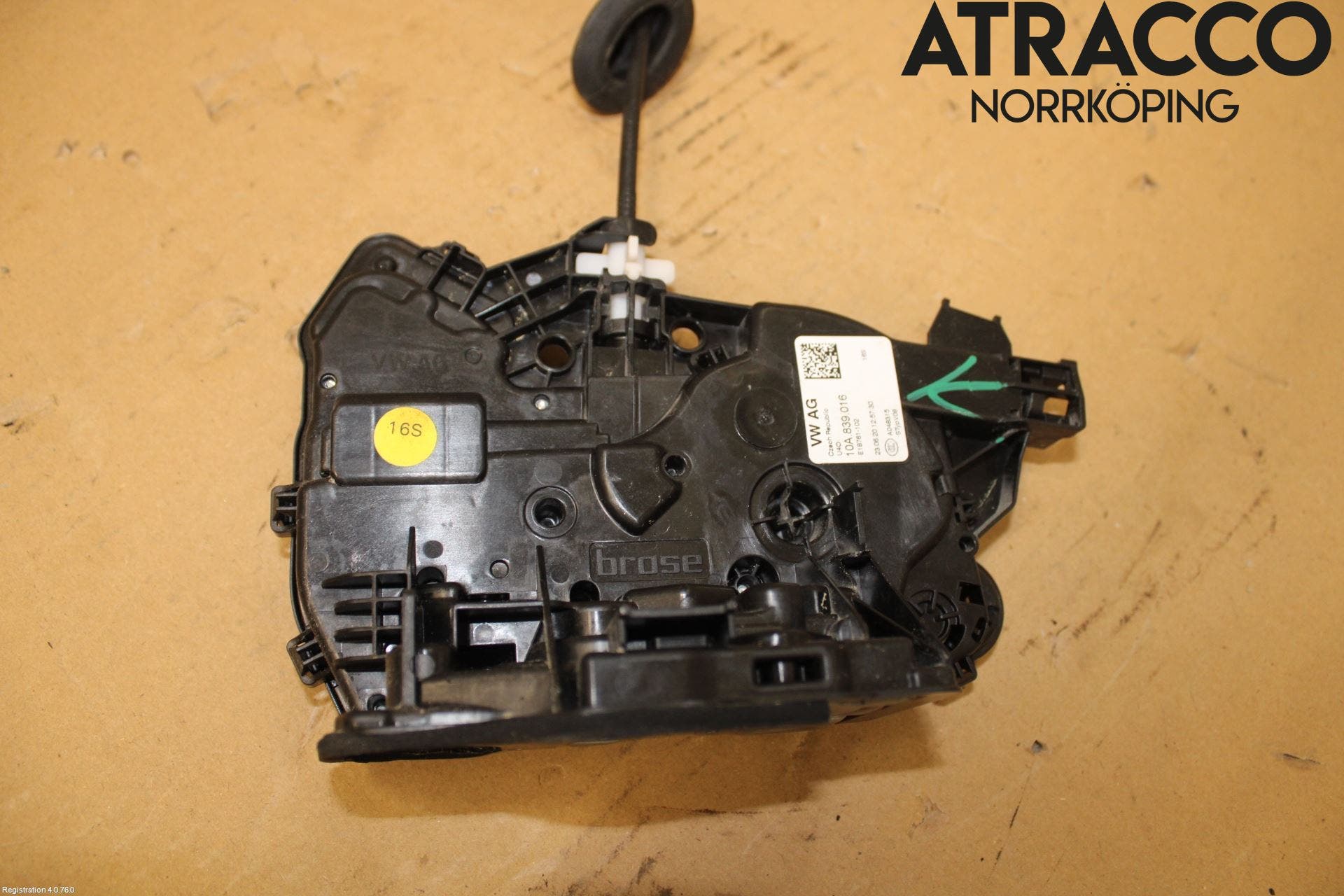 Volkswagen VW ID.3 21- Låskista-Dörrlås