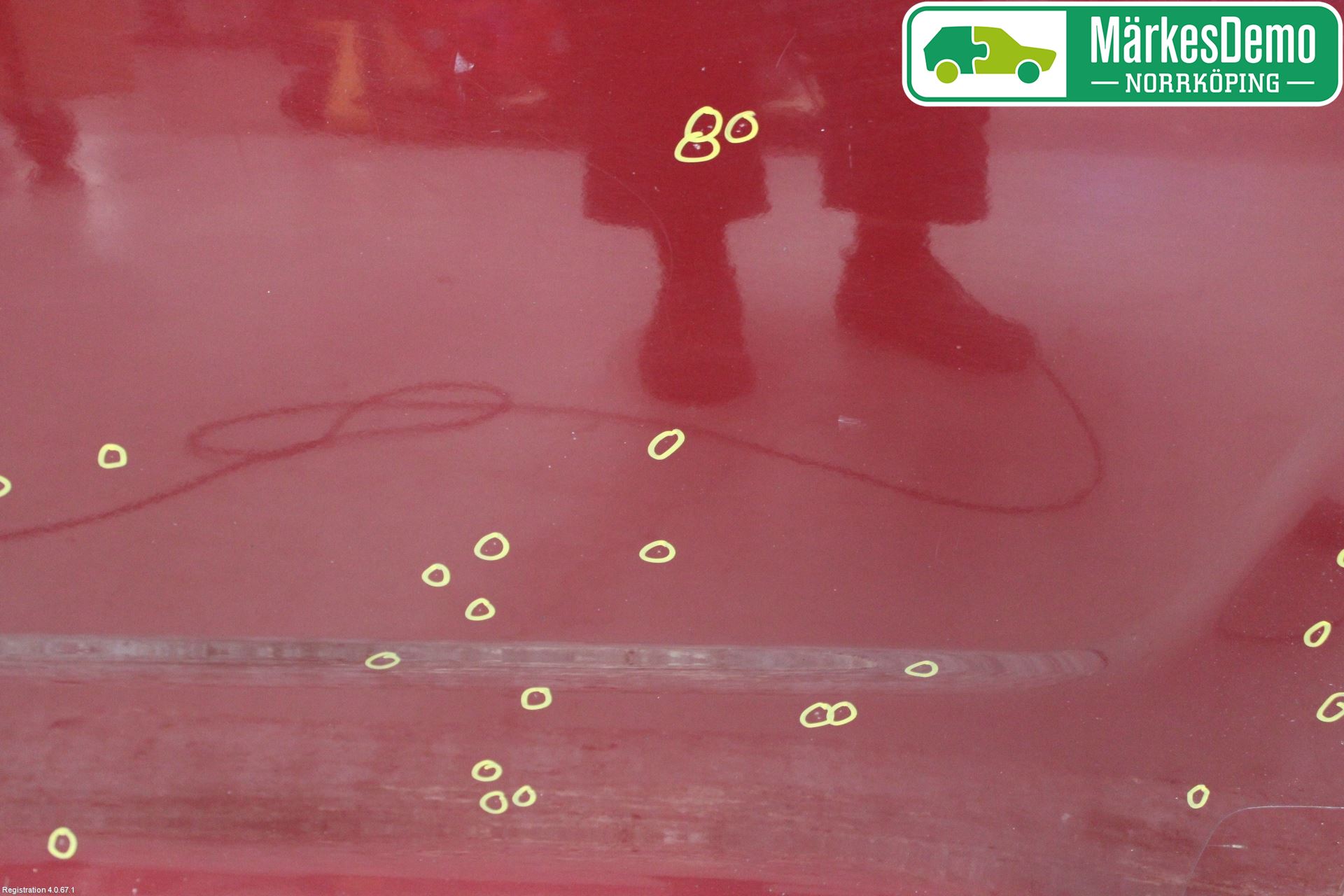 Toyota COROLLA VERSO 04-07 Dörr Bak Vänster