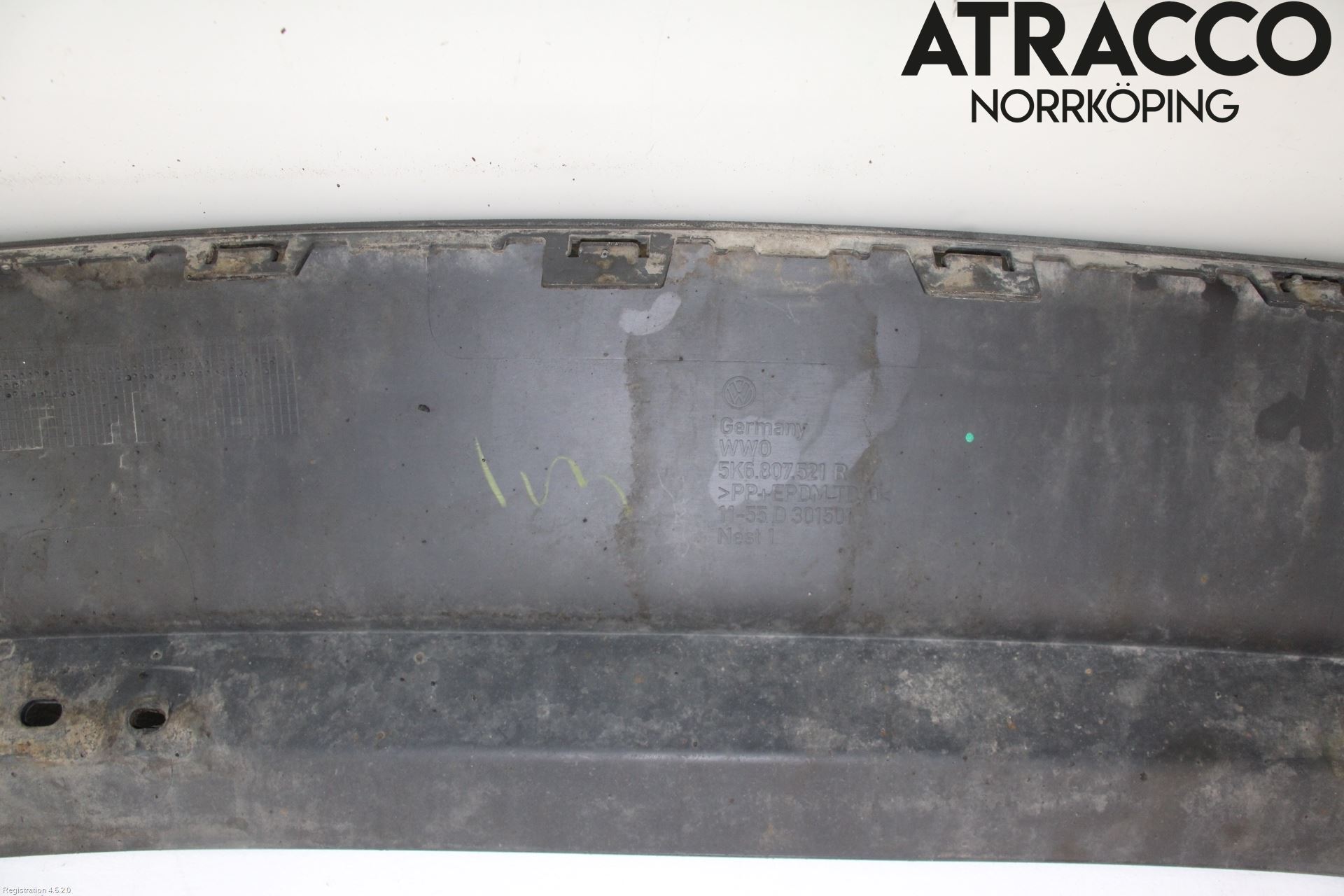 Volkswagen VW GOLF VI 09-13 Spoiler Bak