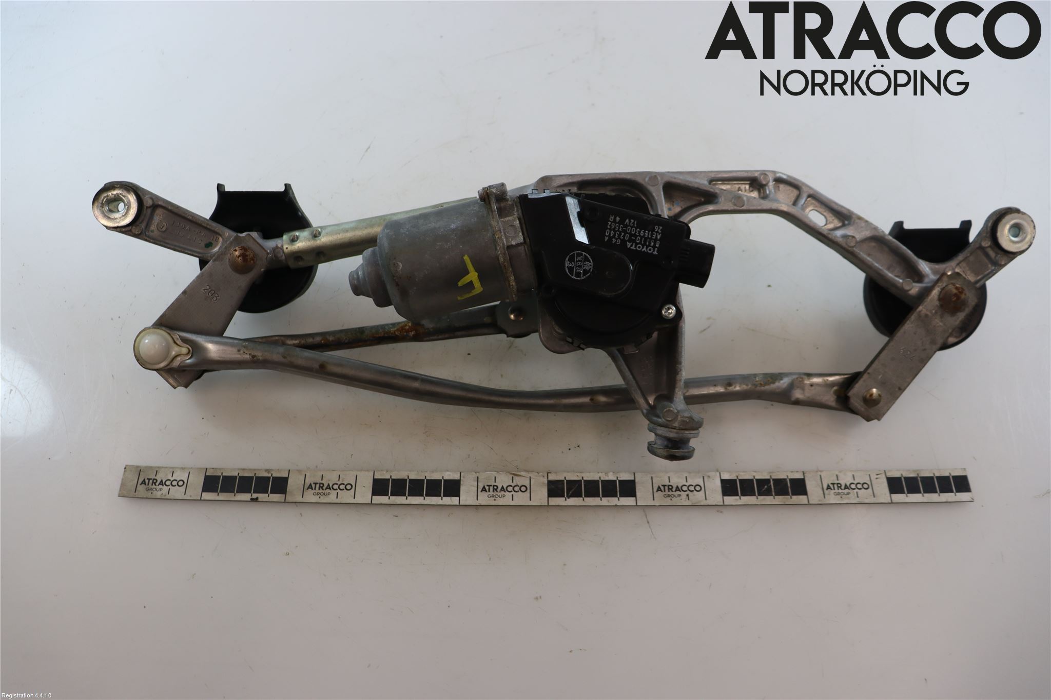 Toyota AURIS 13-19 Torkarmekanism Vindruta