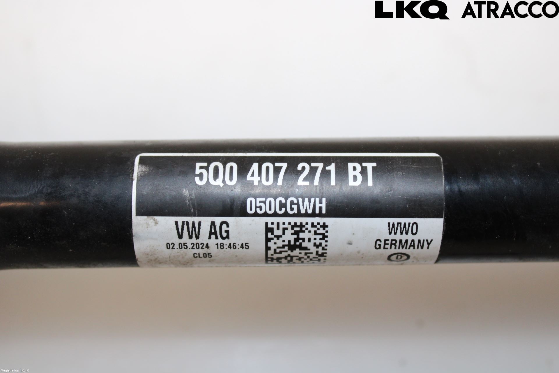 Volkswagen VW T-ROC 18- Drivaxel Fram Vänster