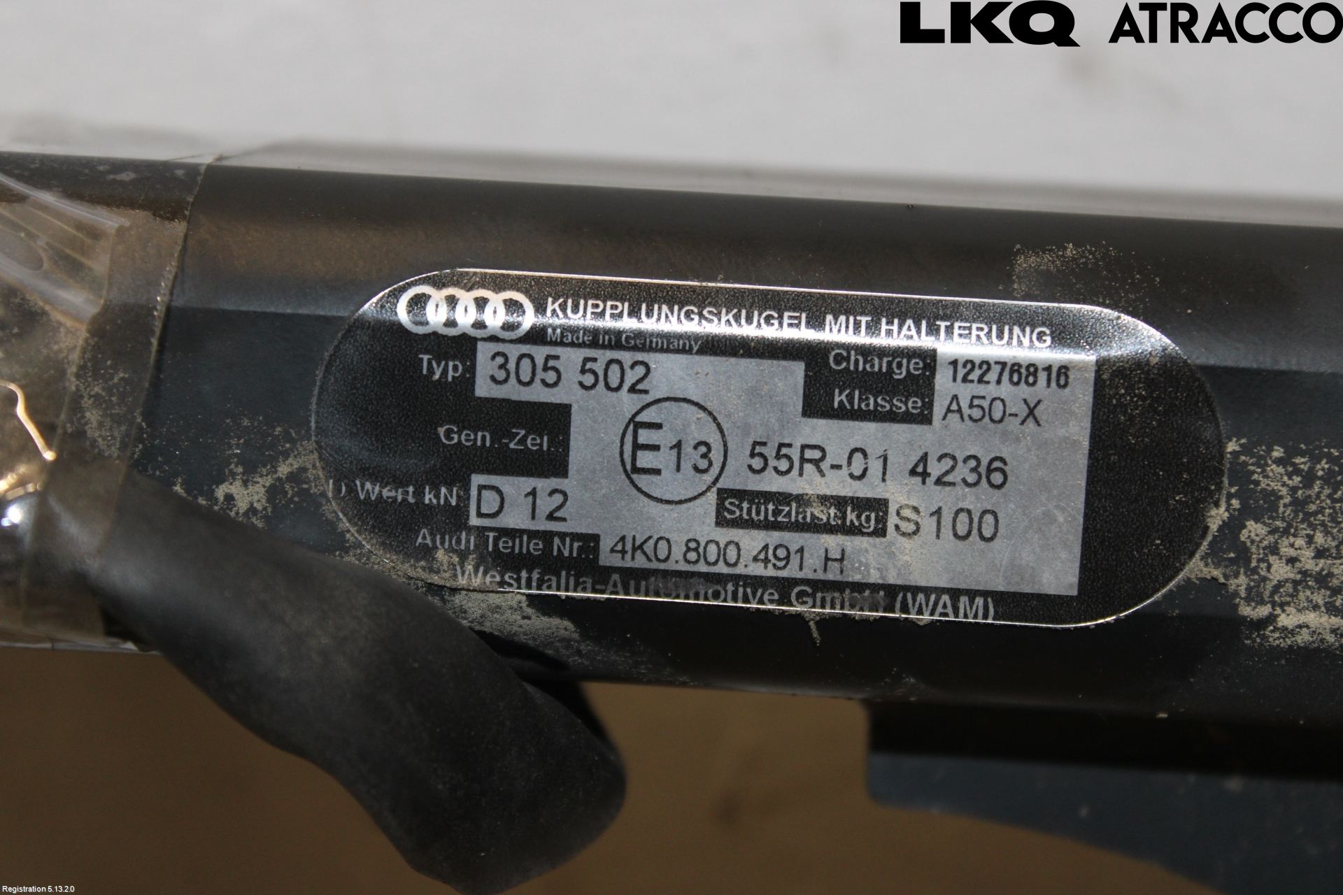 Audi A6 F2/C8 19- Dragkrok