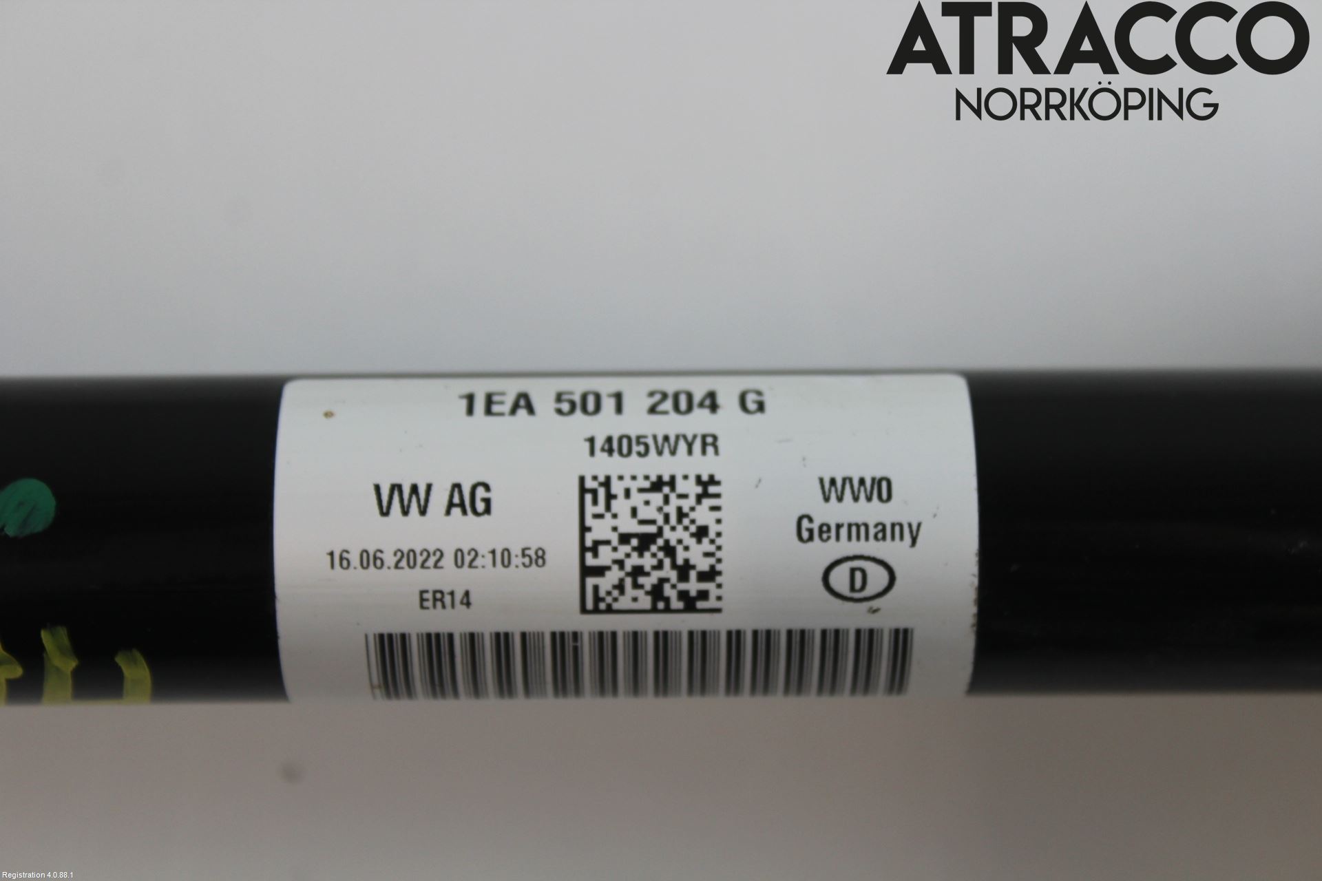 Volkswagen VW ID.3 21- Drivaxel Bak Höger
