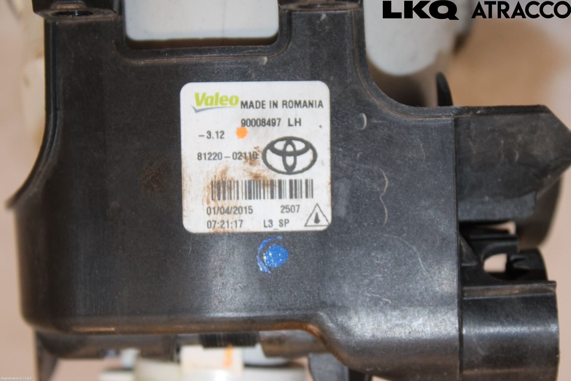 Toyota AURIS 13-19 Dimljus-Varselljus Fram